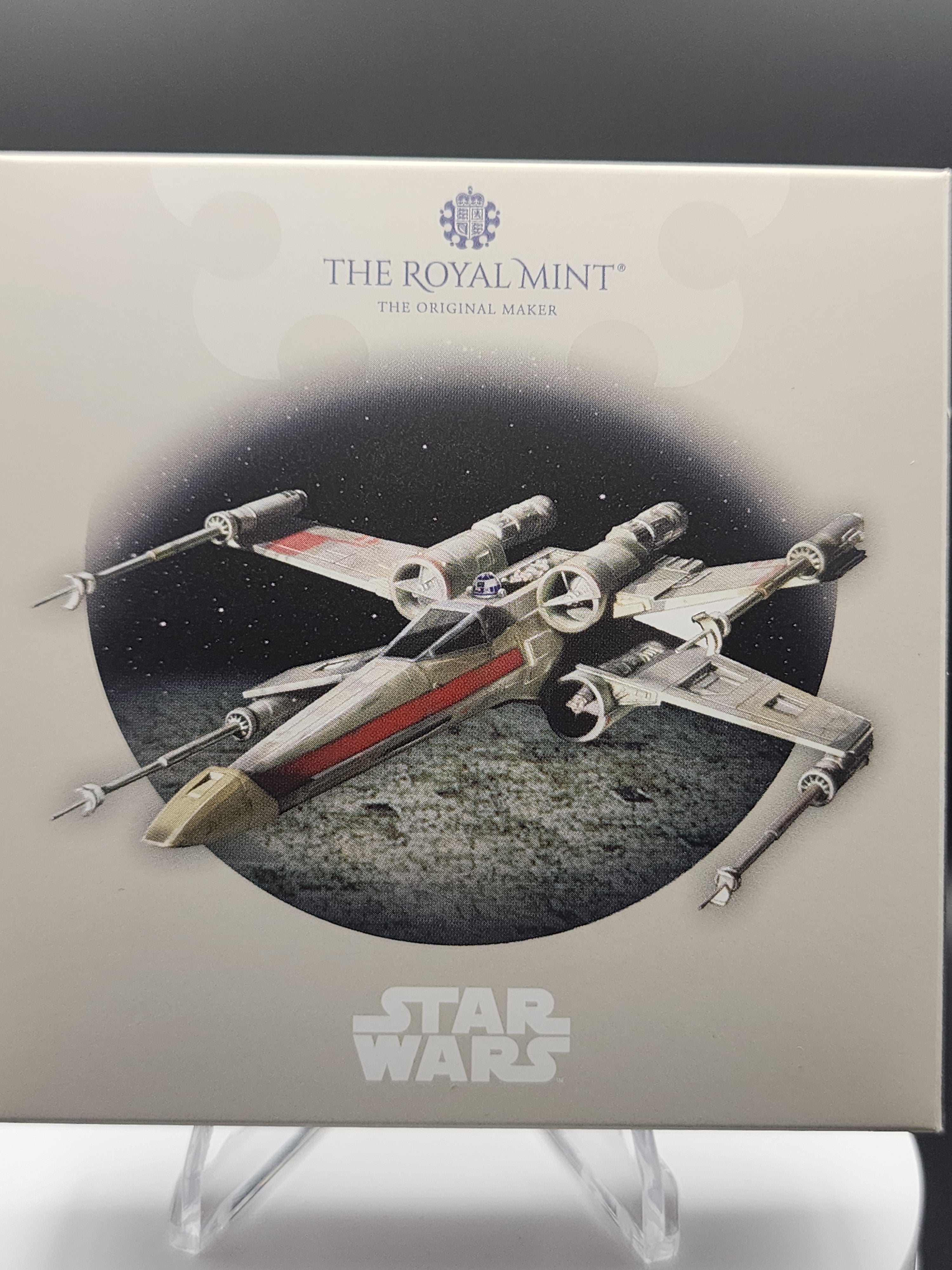 2024 Star Wars X-Wing 1 oz Silver Proof Coin with OGP, Booklet, and COA