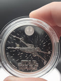 2024 Star Wars X-Wing 1 oz Silver Proof Coin with OGP, Booklet, and COA