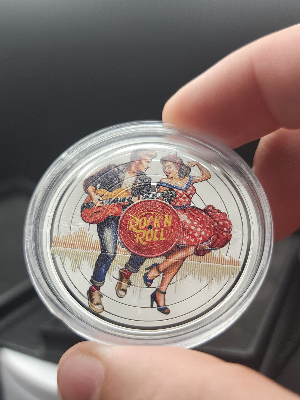 2026 Samoa Vinyl Groove 1/2 oz .999 Fine Silver Coin