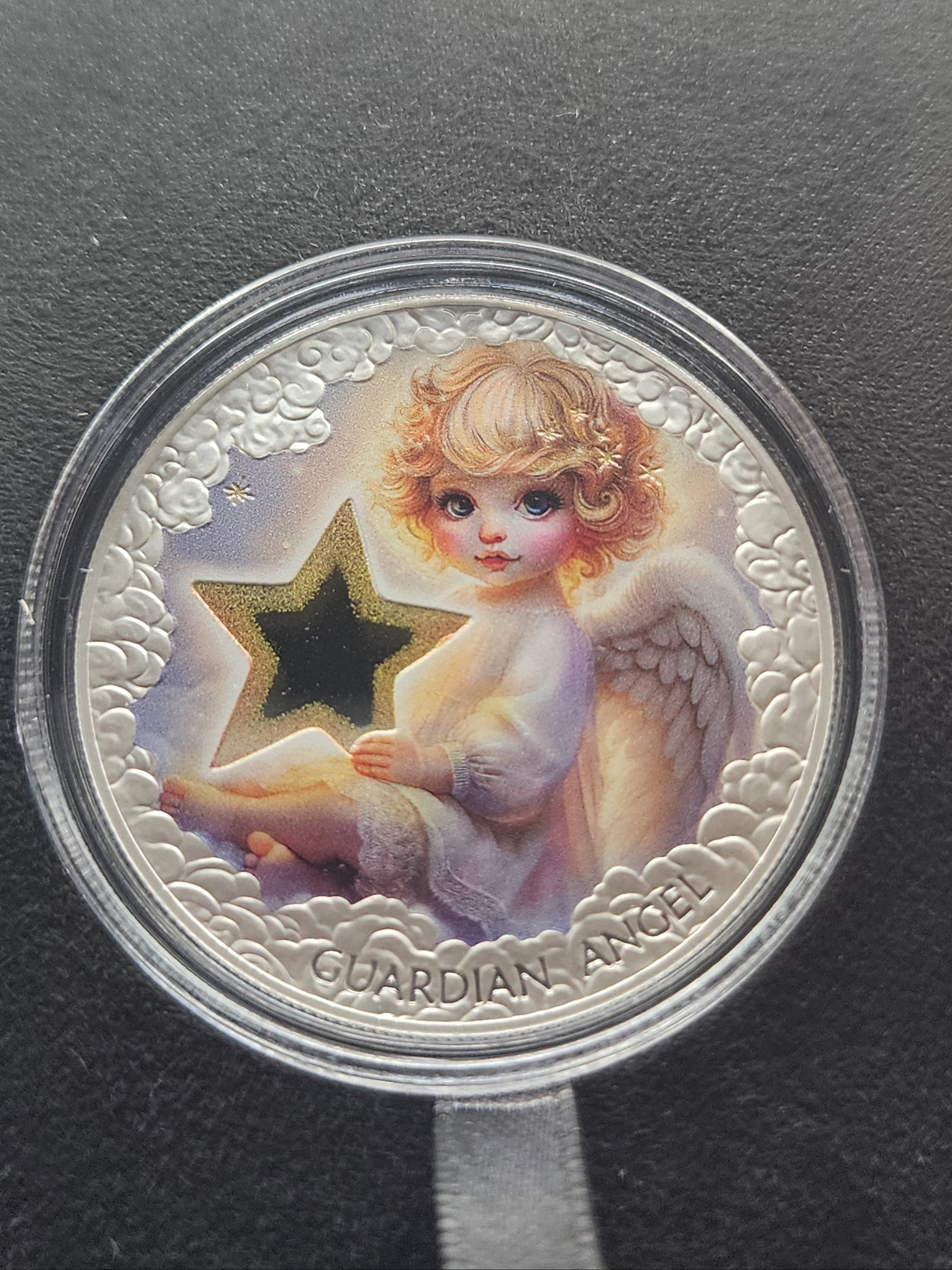 Guardian Angel Little Angels 2026 $1 1/2 oz Pure Silver Proof Coin  Samoa  TWC