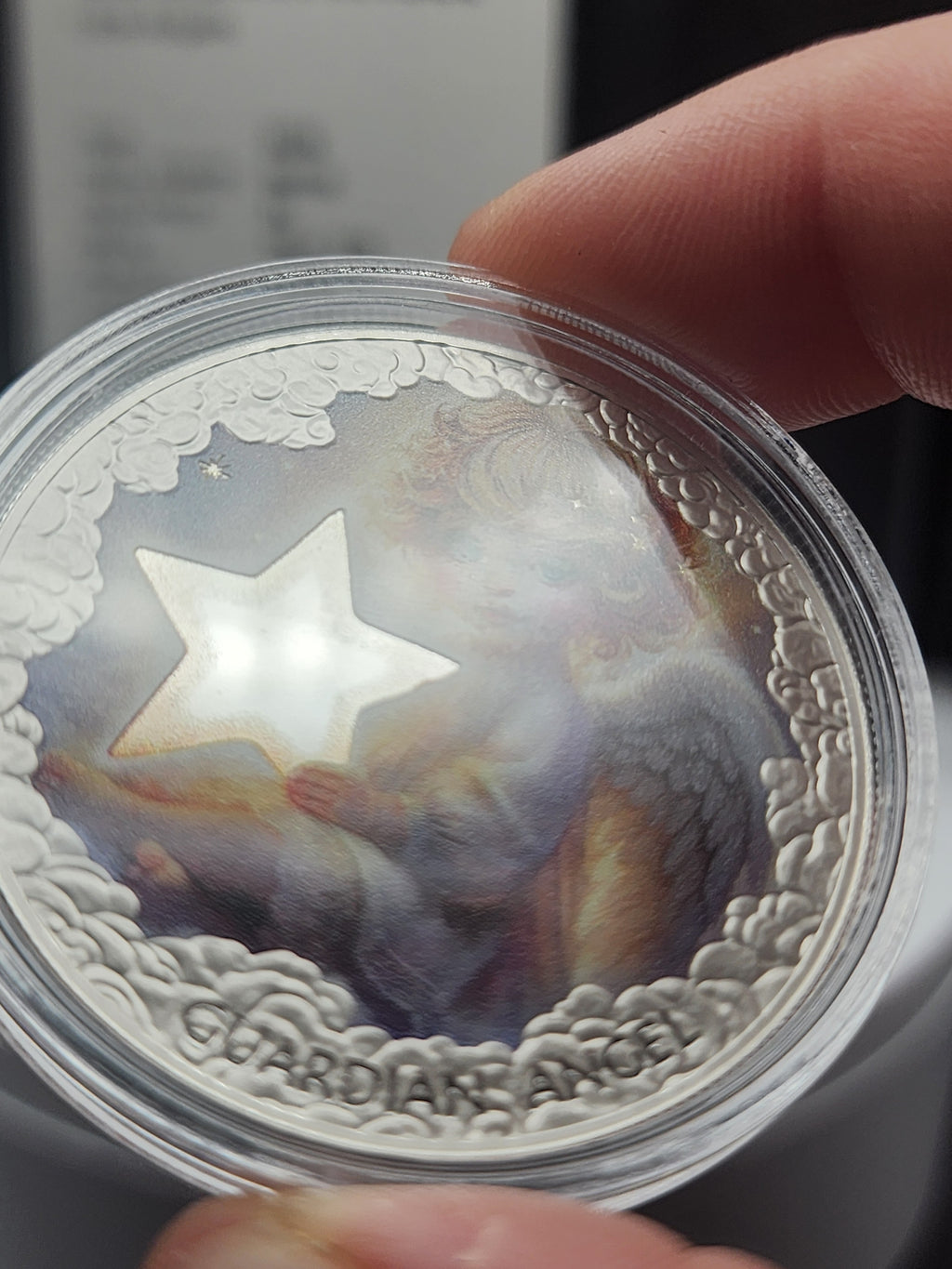Guardian Angel Little Angels 2026 $1 1/2 oz Pure Silver Proof Coin  Samoa  TWC