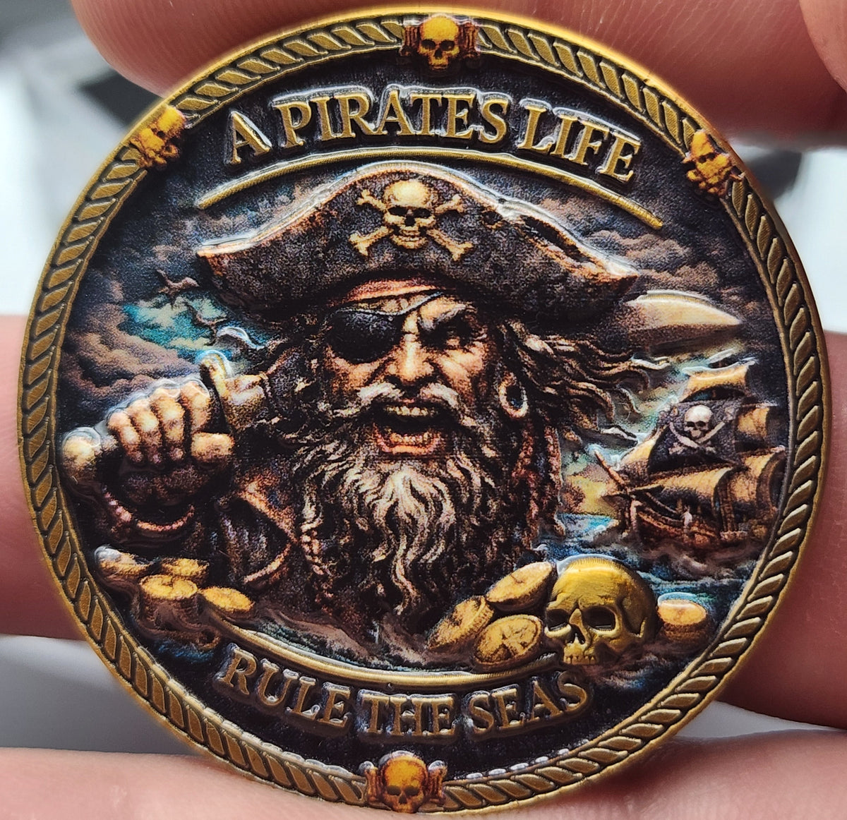 2026 Pirate's Life | Rule the Seas 1 oz Copper Round