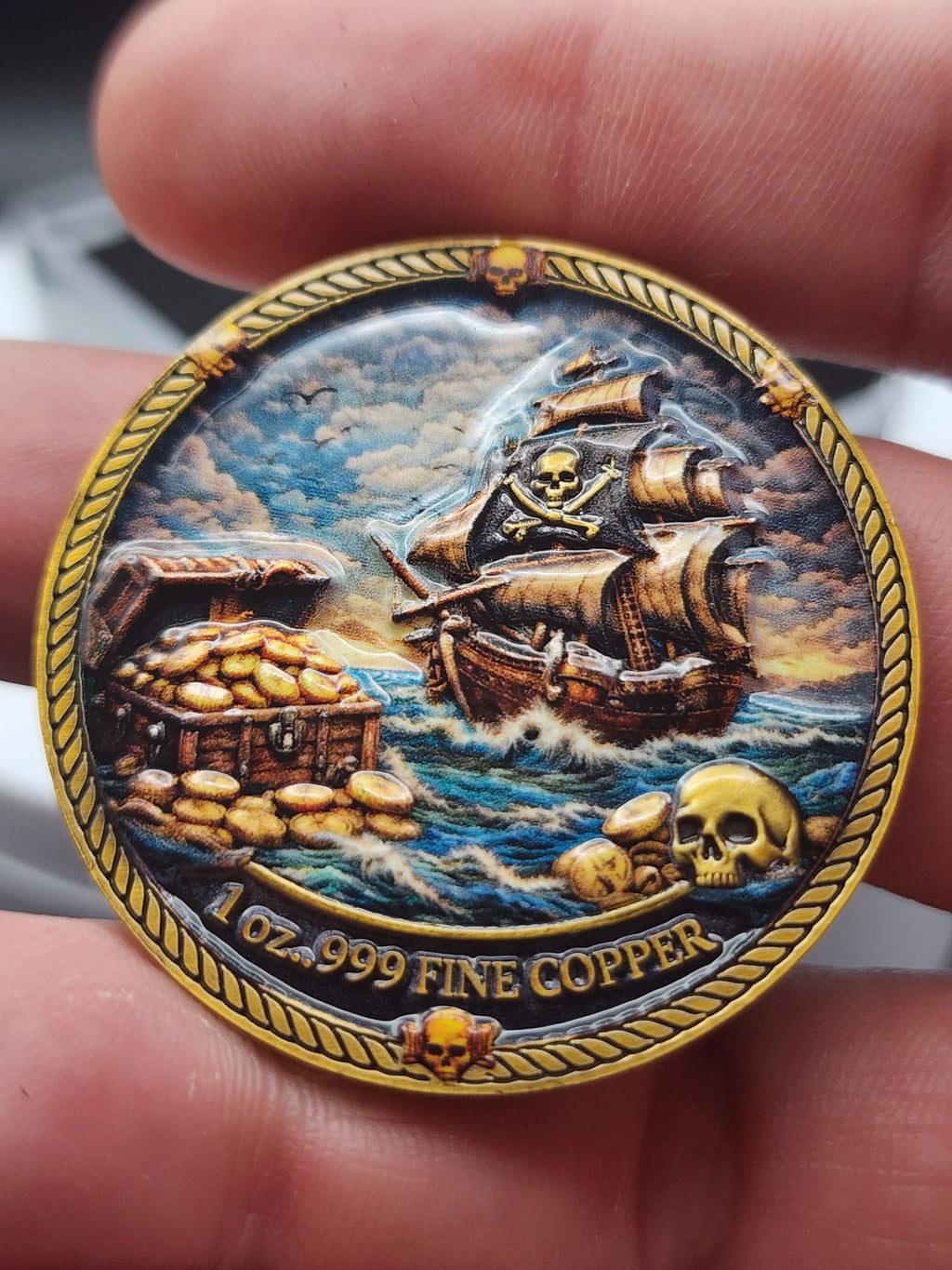 2026 Pirate's Life | Rule the Seas 1 oz Copper Round