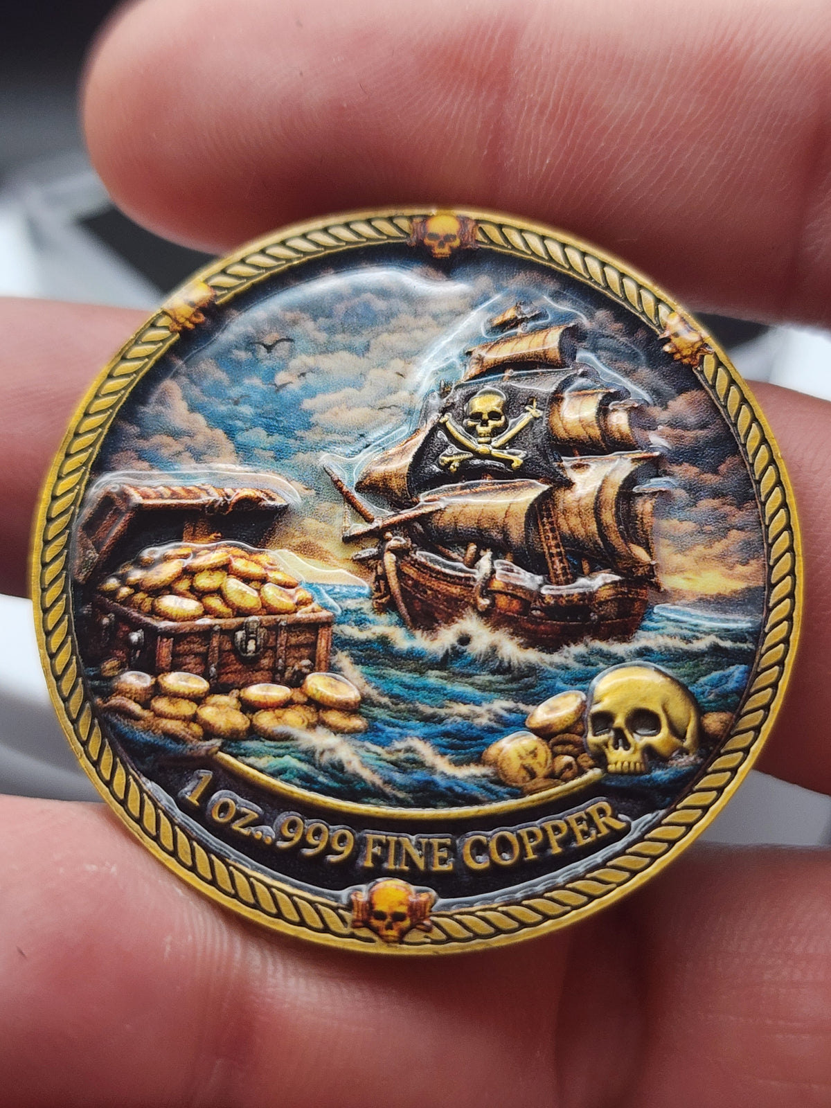 2026 Pirate's Life | Rule the Seas 1 oz Copper Round