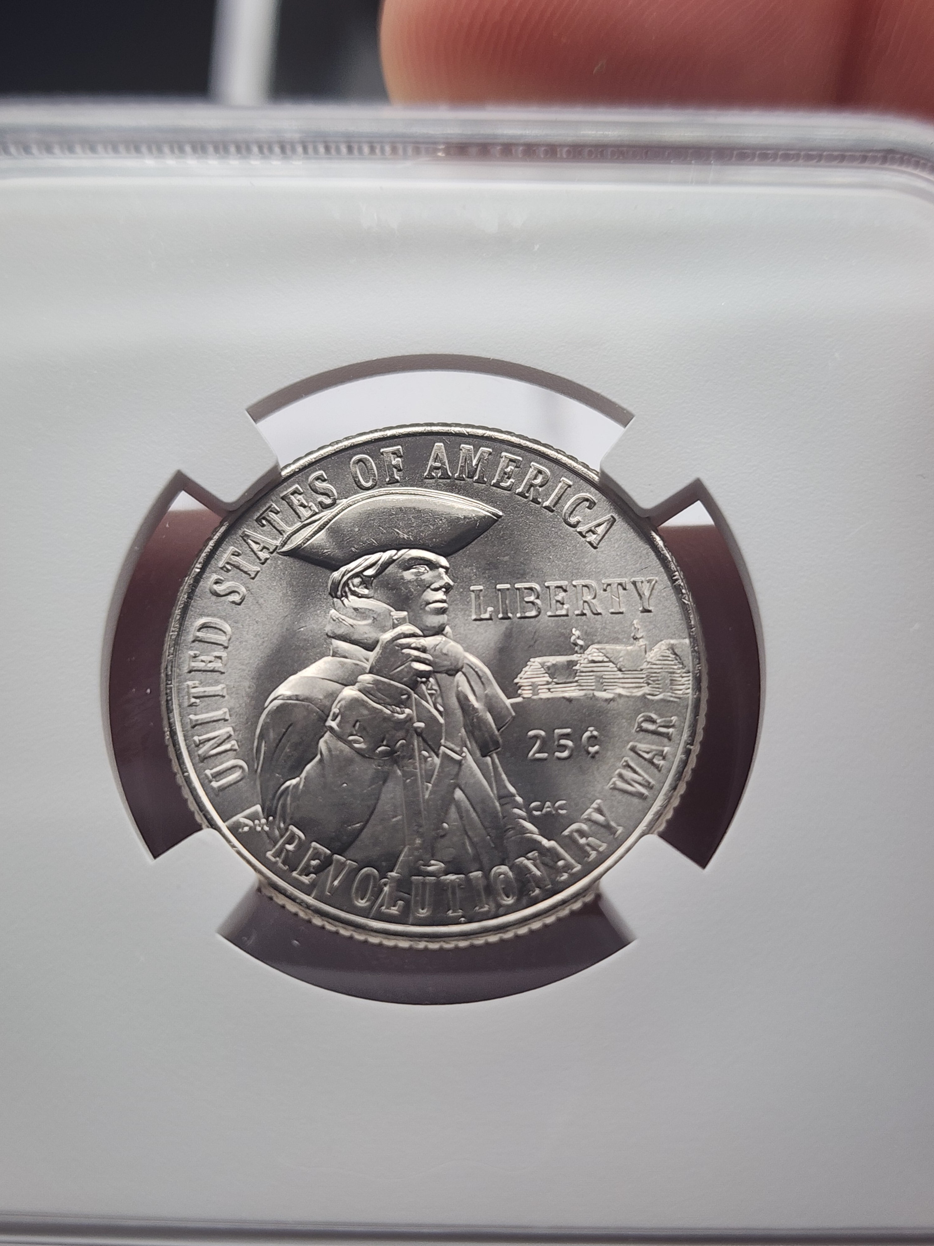 NGC GEM UNC Treasure Series 2026 U.S. Revolutionary War Quarter 25 Cents Coin