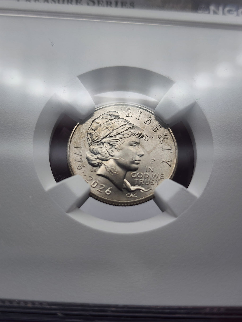 NGC GEM UNC 2026-P U.S. Emerging Liberty Dime 10 Cents Coin Treasure Series