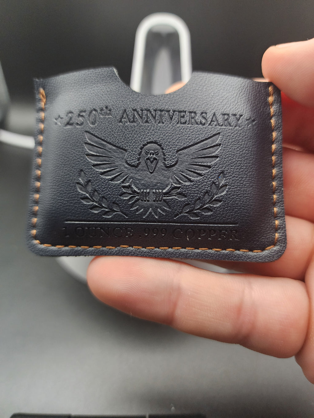 250th Anniversary Eagle in pouch 1oz .999 Copper