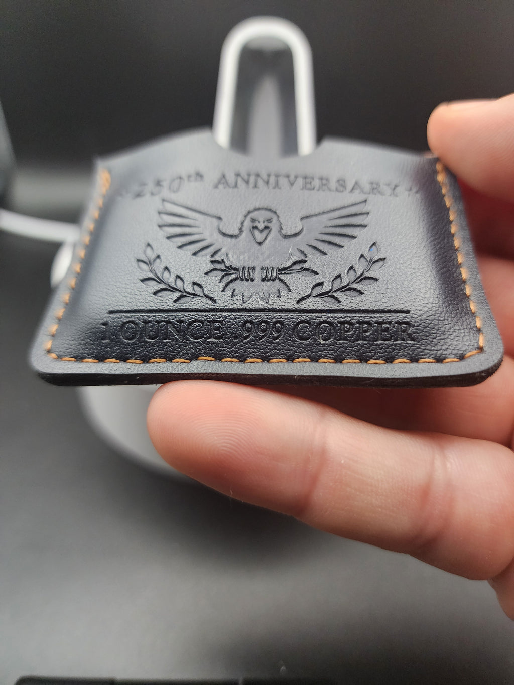 250th Anniversary Eagle in pouch 1oz .999 Copper