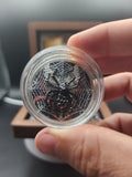 2013 Canadian Maple Venomous Edition Venom w/ Crystal Spider 1oz Silver Coin 199