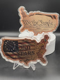 13 Colonies Frontier USA 250th Anniversary 10oz Copper Bar