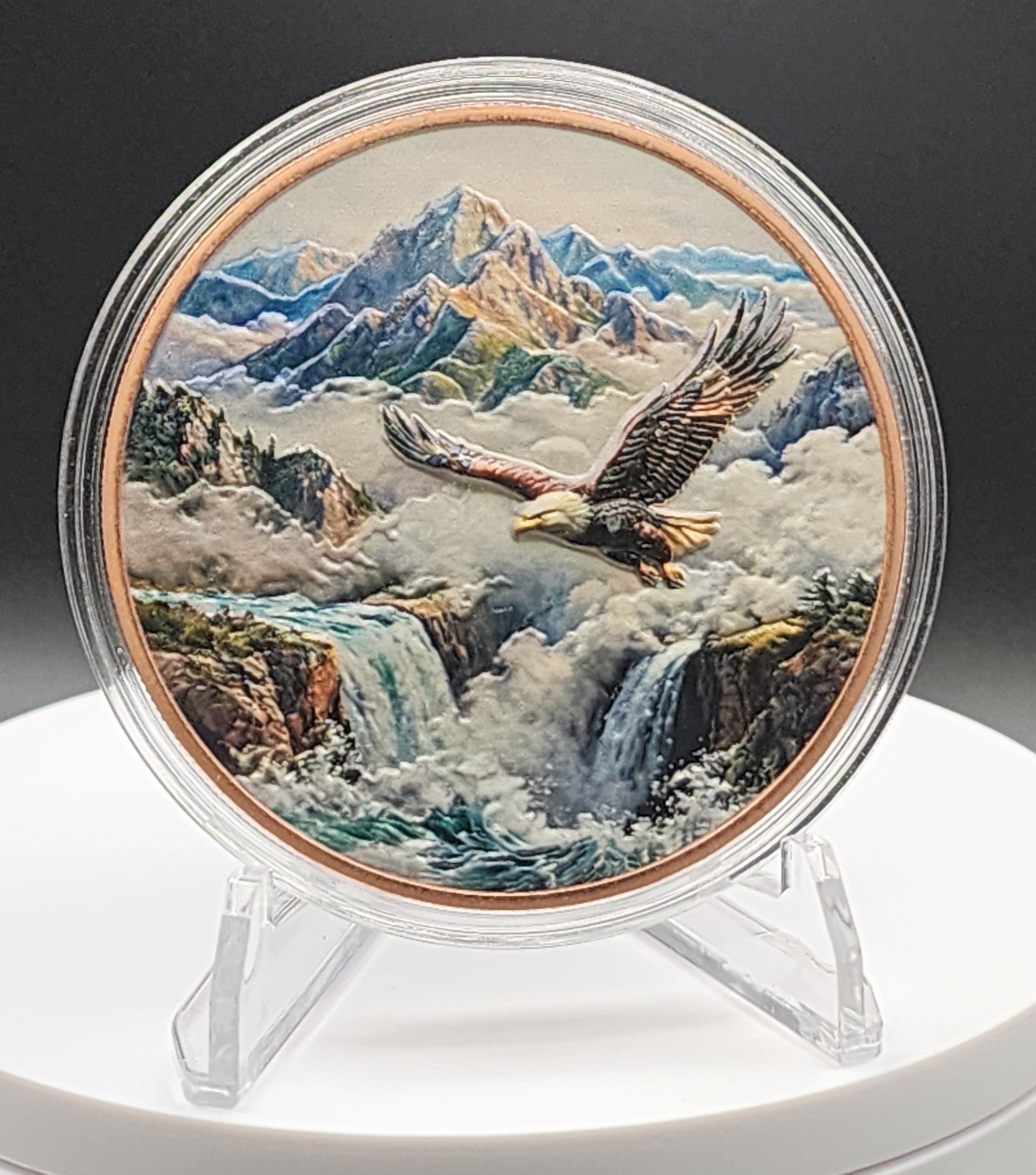 America the Beautiful Hi-Relief 5oz Copper Round