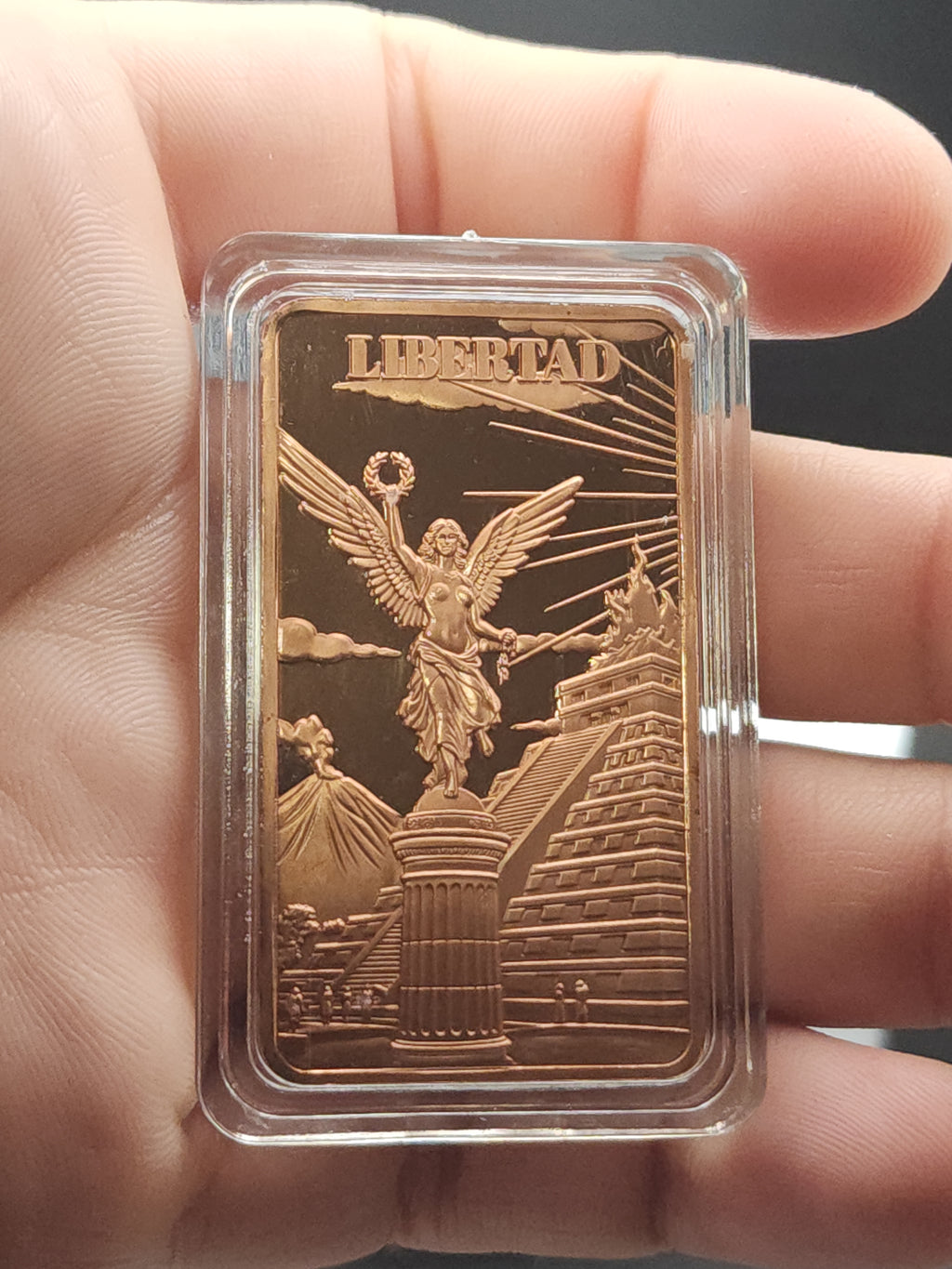 Libertad Full View 1oz Copper Bar