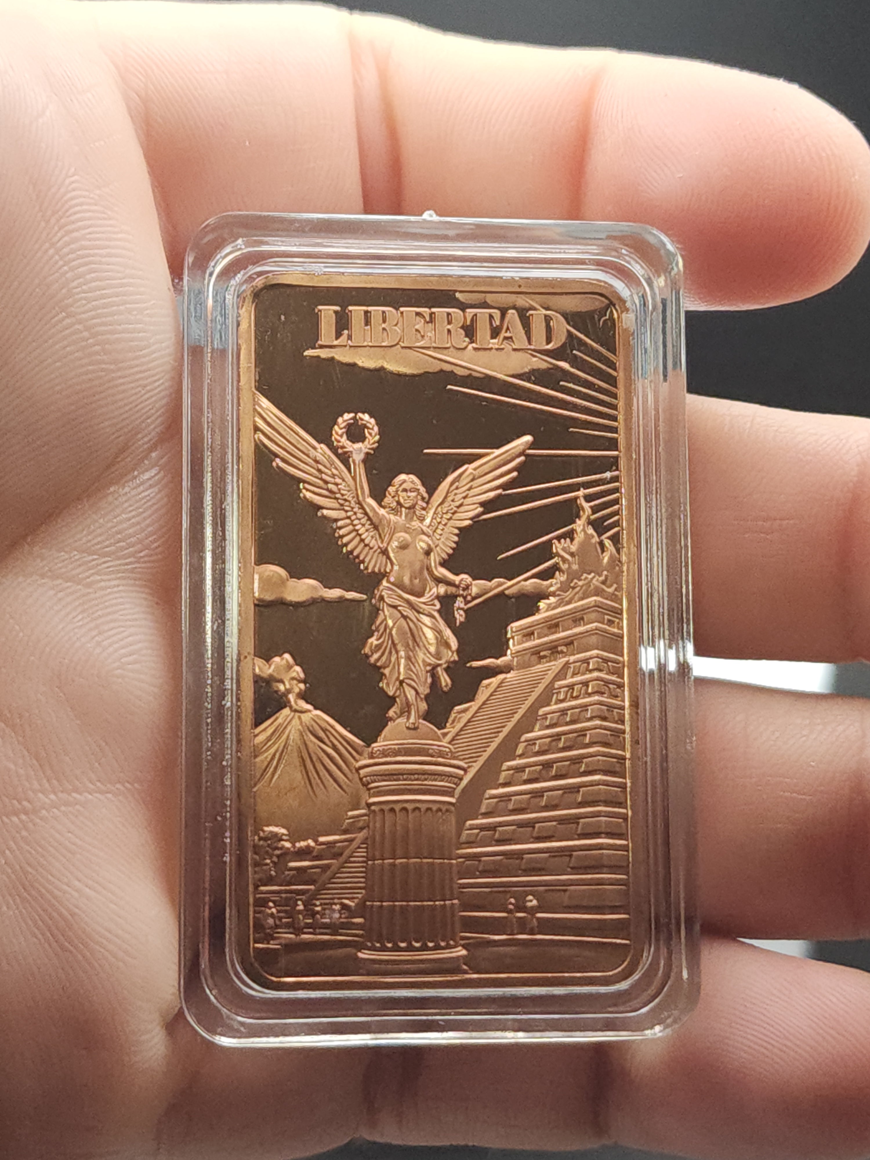 Libertad Full View 1oz Copper Bar
