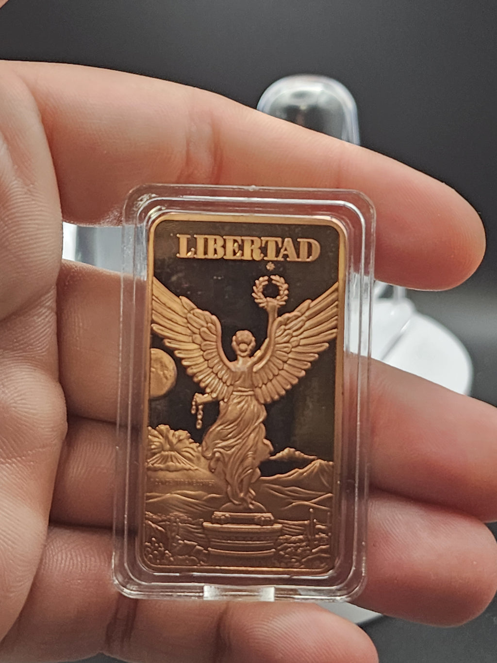 Libertad Full View 1oz Copper Bar