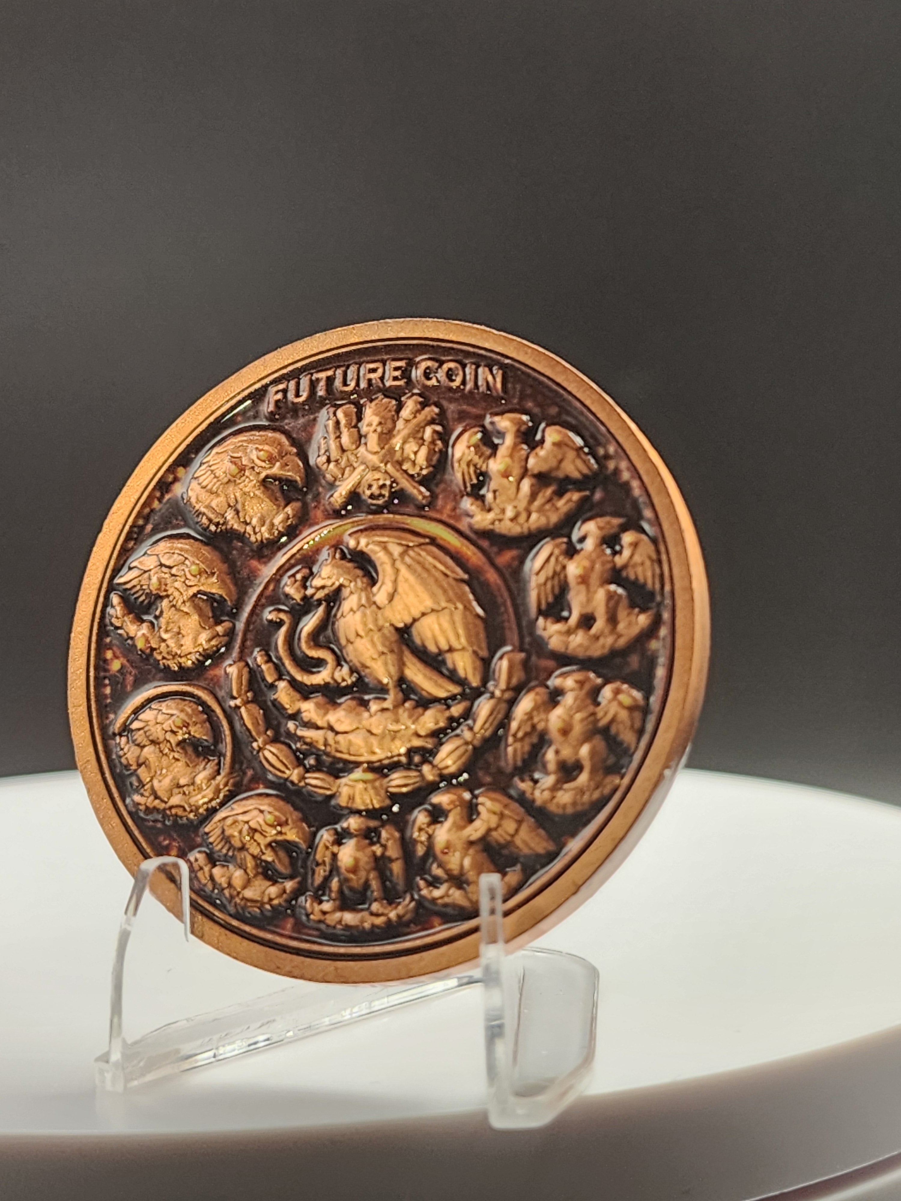 HoboCoin Exclusive 2026 Libertad Future Coin 1 Oz Copper Round