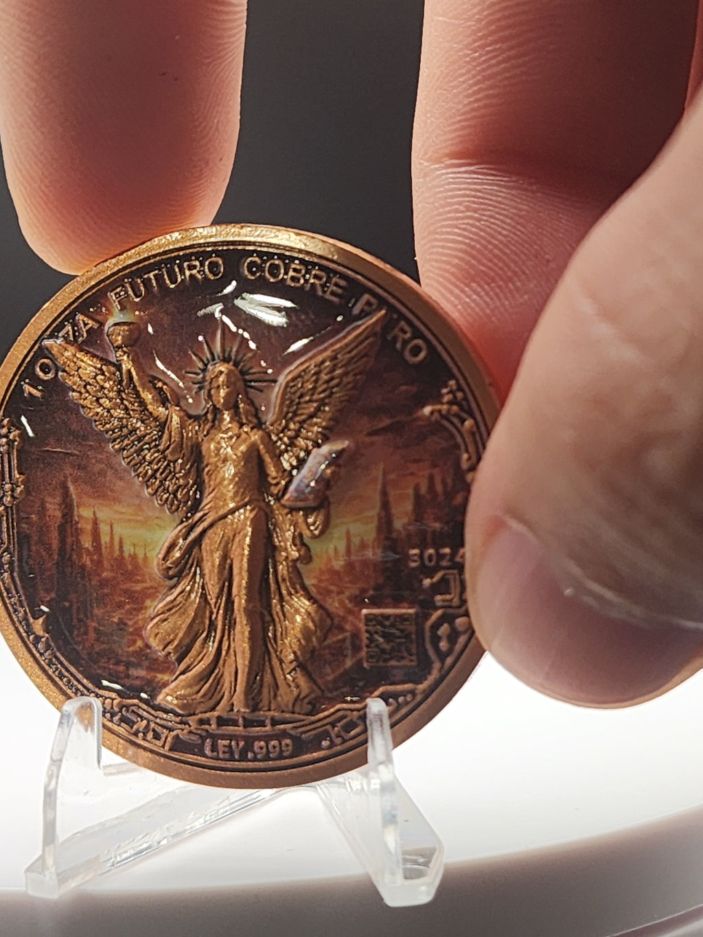 HoboCoin Exclusive 2026 Libertad Future Coin 1 Oz Copper Round