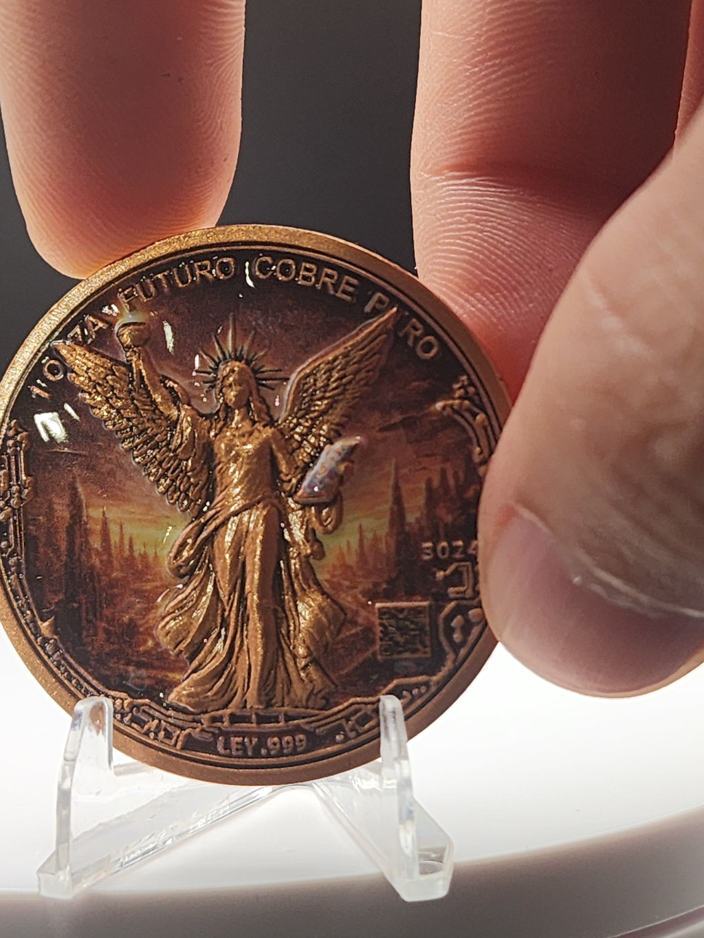HoboCoin Exclusive 2026 Libertad Future Coin 1 Oz Copper Round