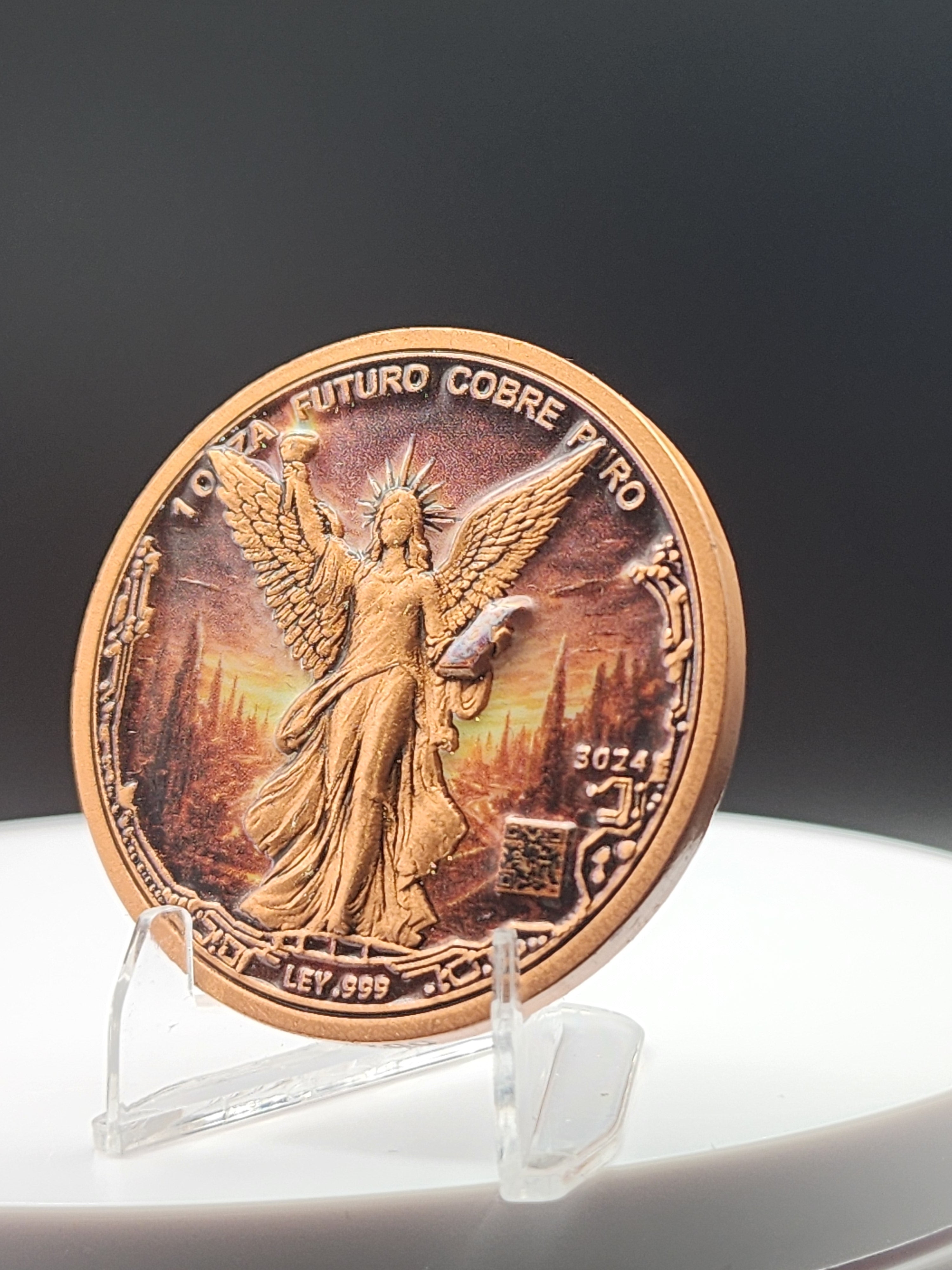HoboCoin Exclusive 2026 Libertad Future Coin 1 Oz Copper Round