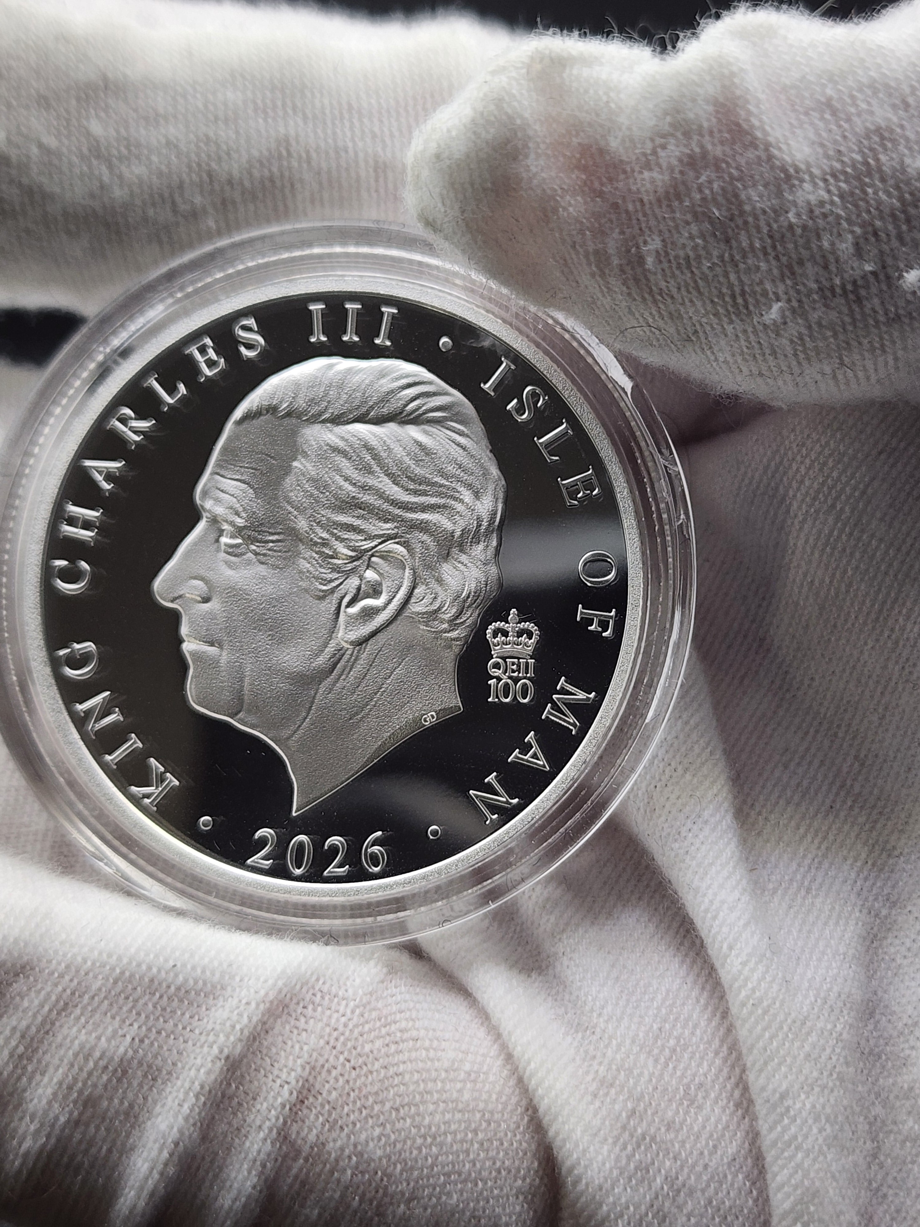 2026 Isle of Man Angel Reverse Proof 2 x 1 oz Silver Coin Set