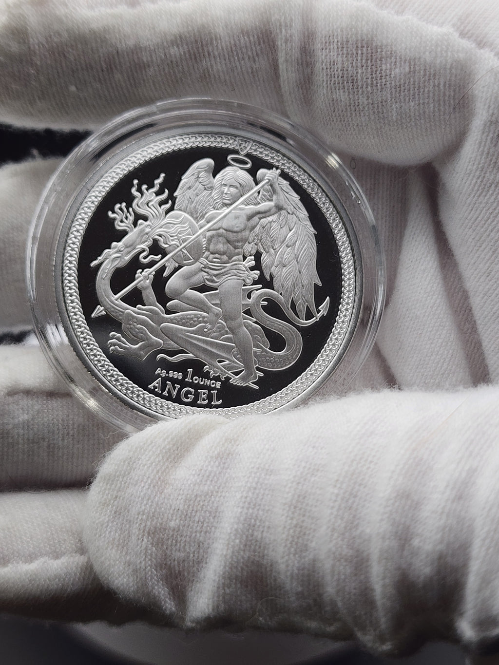 2026 Isle of Man Angel Reverse Proof 2 x 1 oz Silver Coin Set