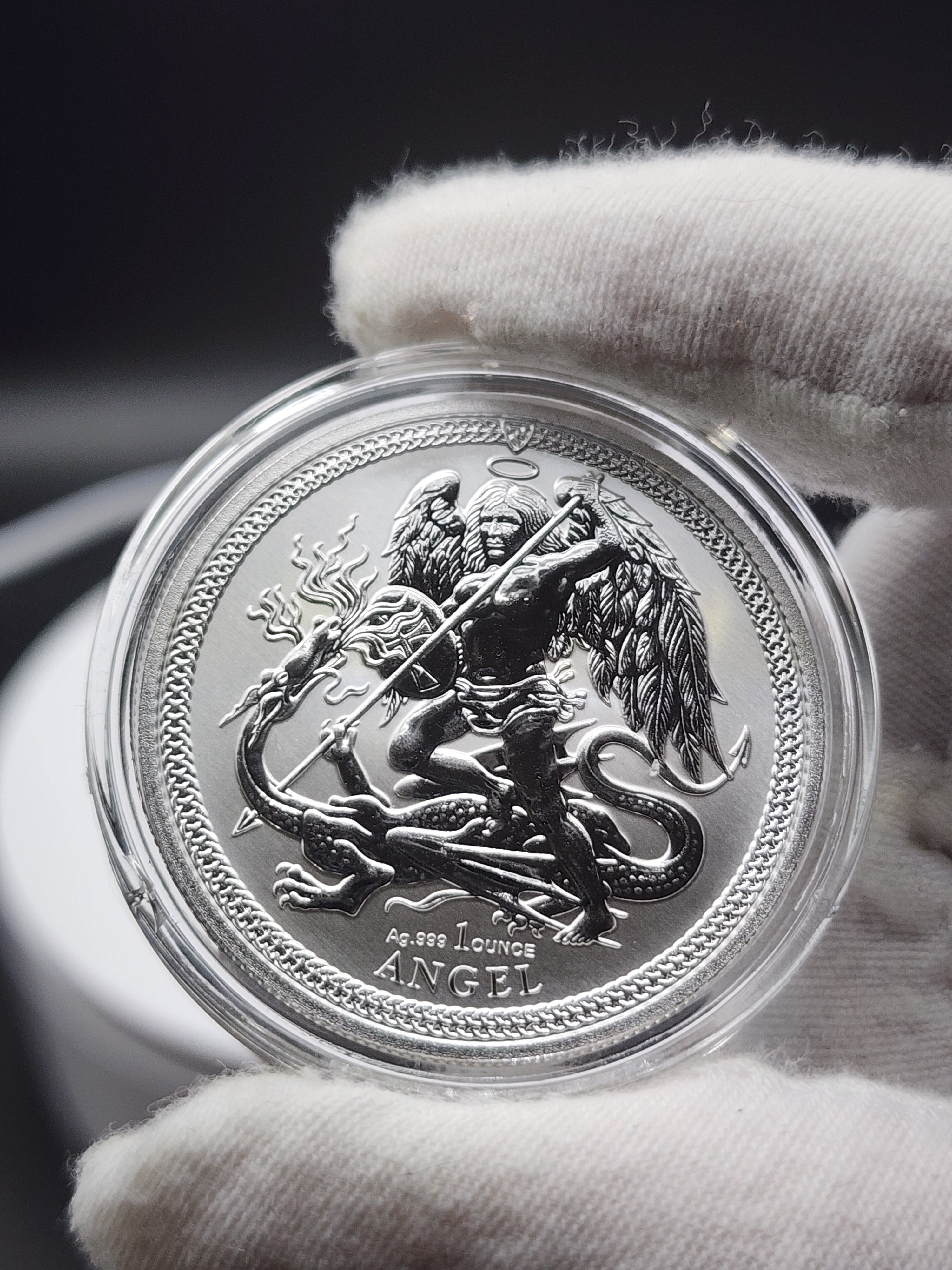 2026 Isle of Man Angel Reverse Proof 2 x 1 oz Silver Coin Set