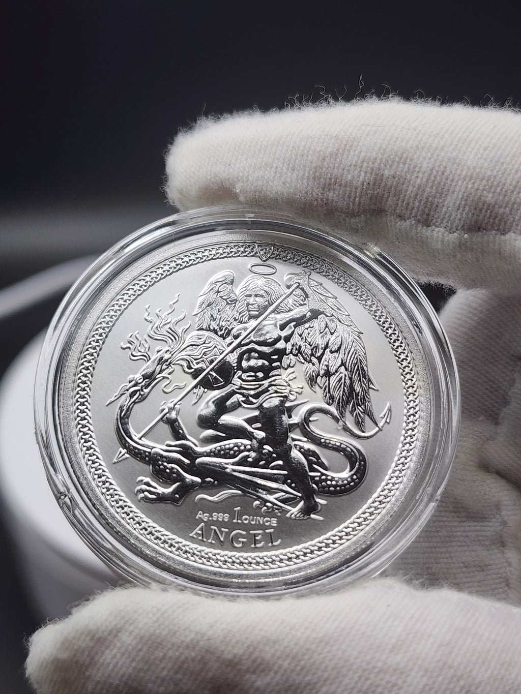 2026 Isle of Man Angel Reverse Proof 2 x 1 oz Silver Coin Set