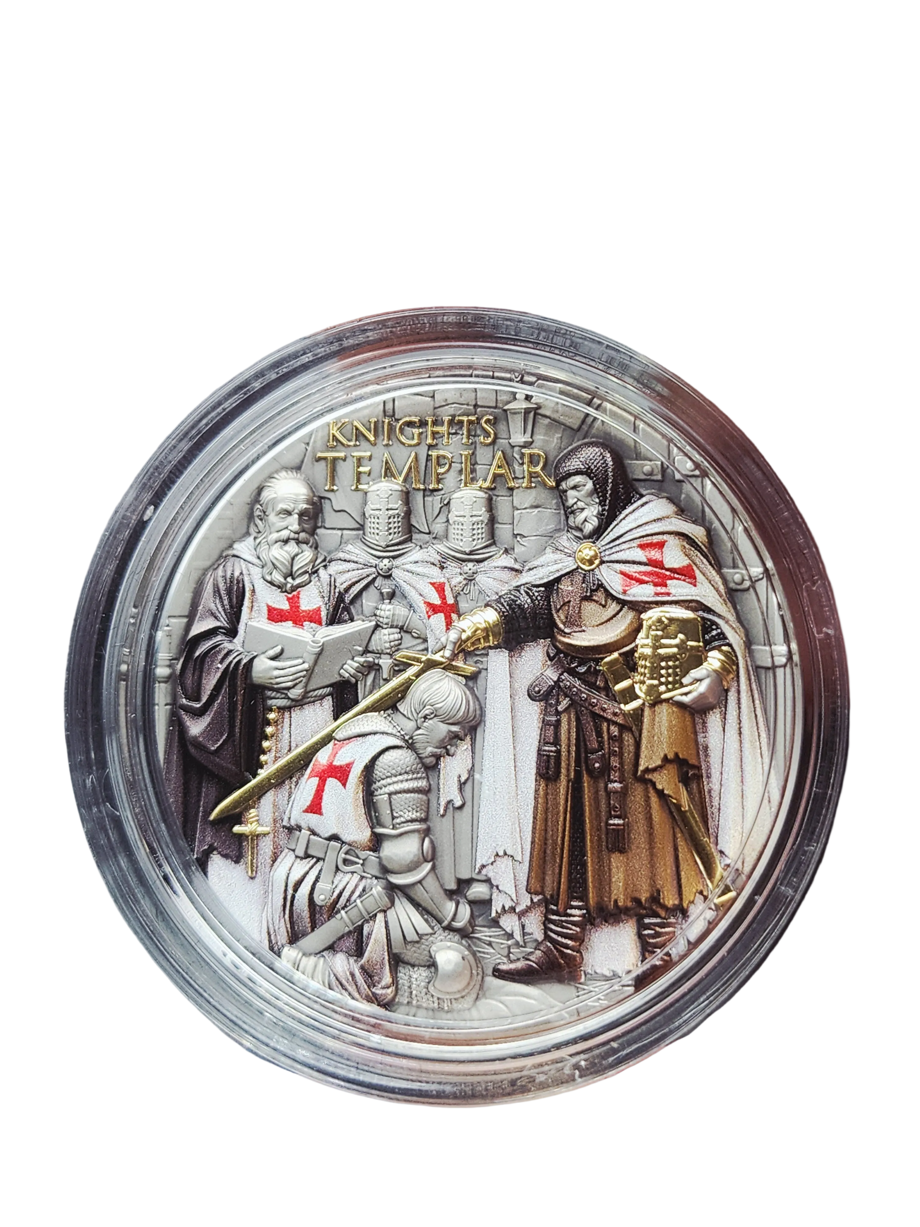 T&S Coin 2026 Niue Knights Templar 2 oz Silver Coin