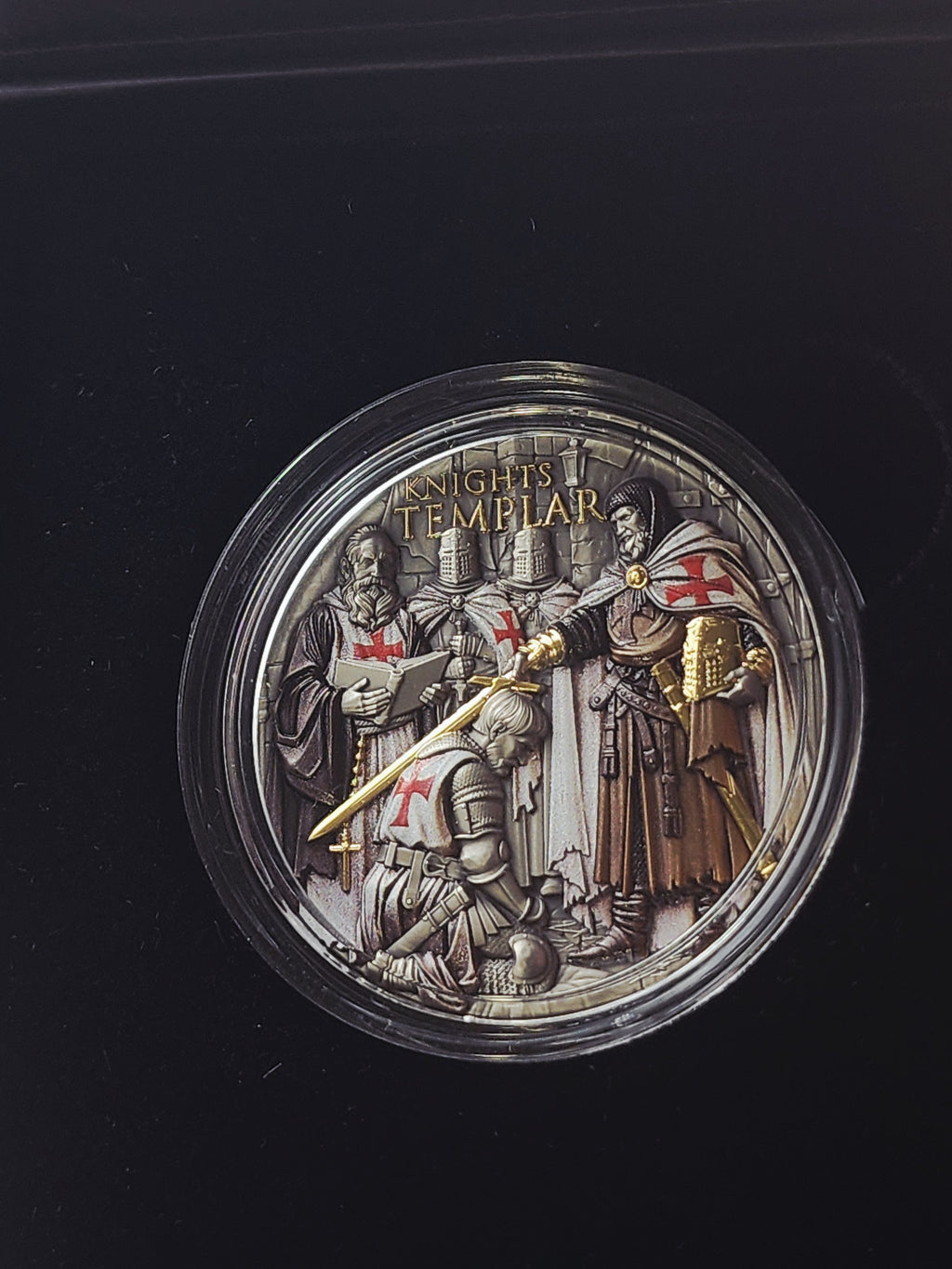 T&S Coin 2026 Niue Knights Templar 2 oz Silver Coin