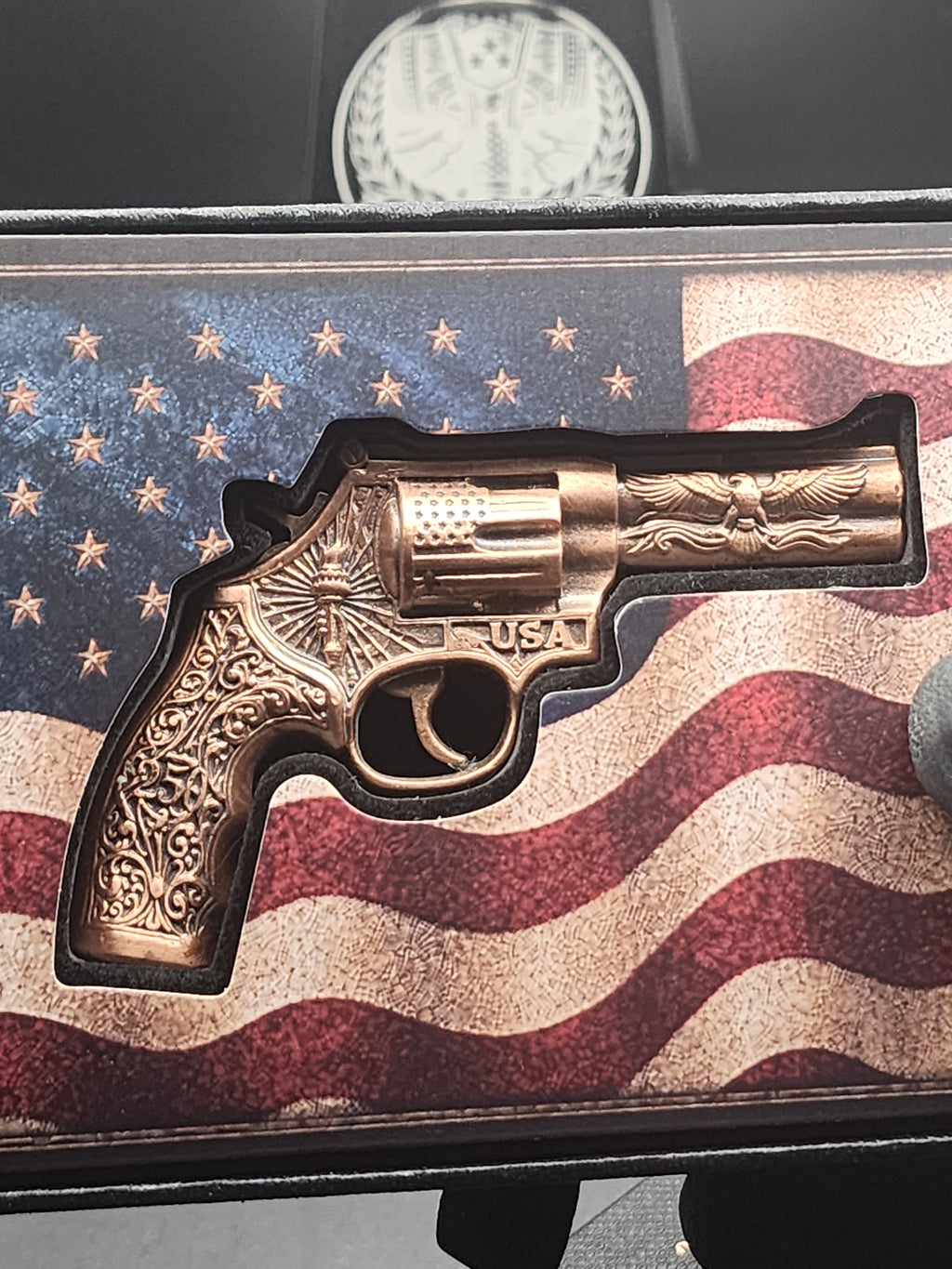 250th Anniversary 2.5 oz Copper 3D Revolver