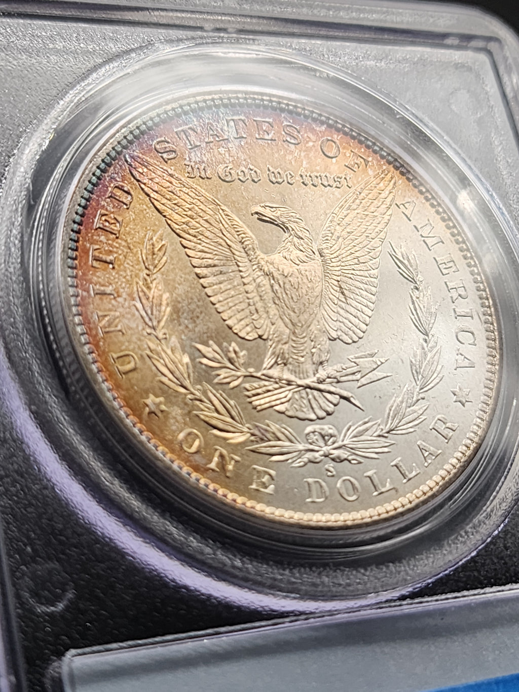 1881-S Morgan Silver Dollar PCGS MS64 Toned