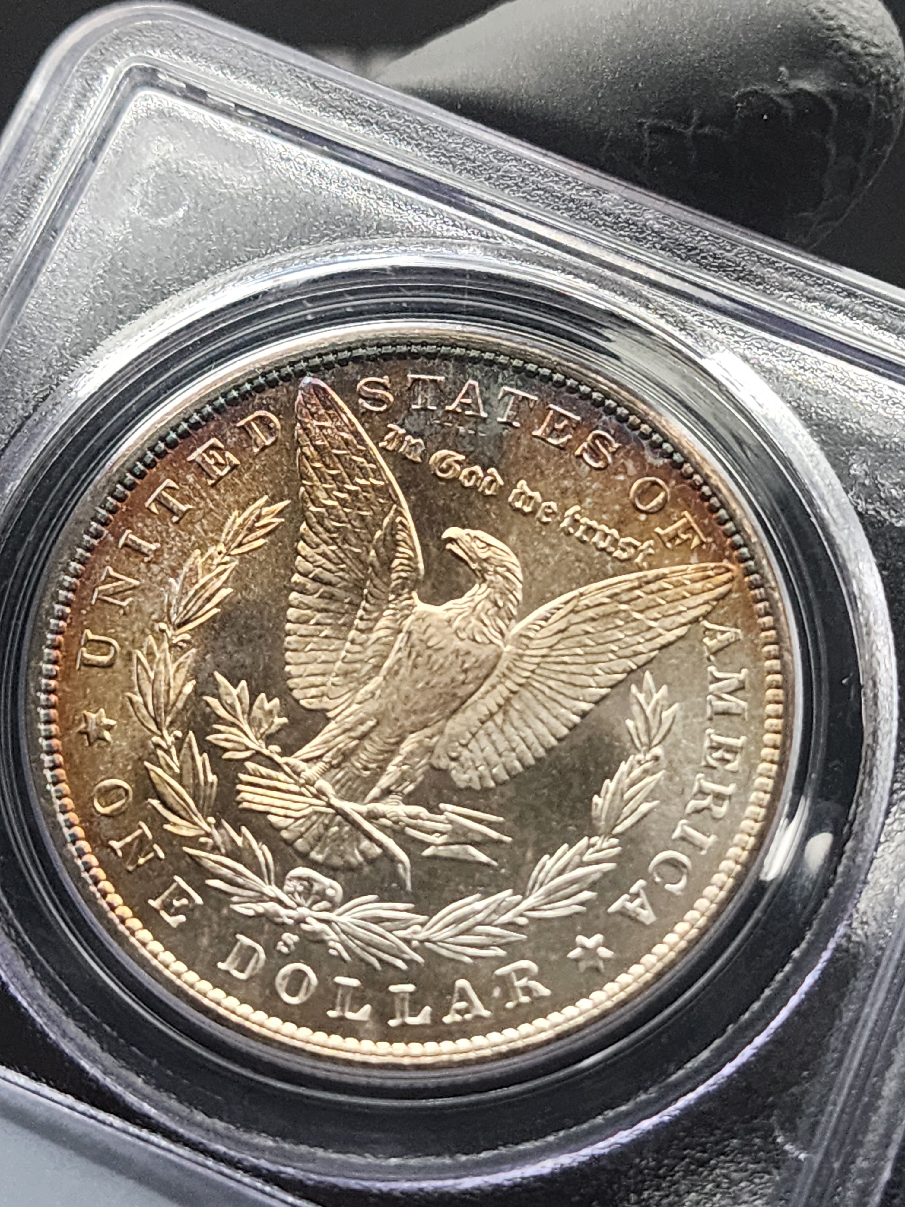 1881-S Morgan Silver Dollar PCGS MS64 Toned