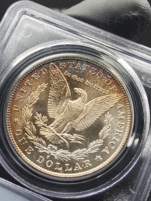 1881-S Morgan Silver Dollar PCGS MS64 Toned