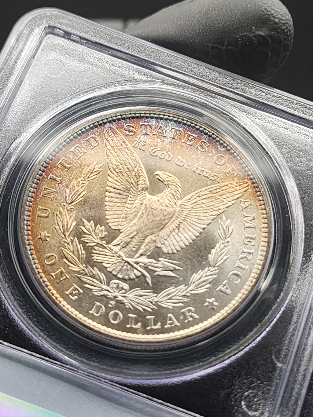 1881-S Morgan Silver Dollar PCGS MS64 Toned