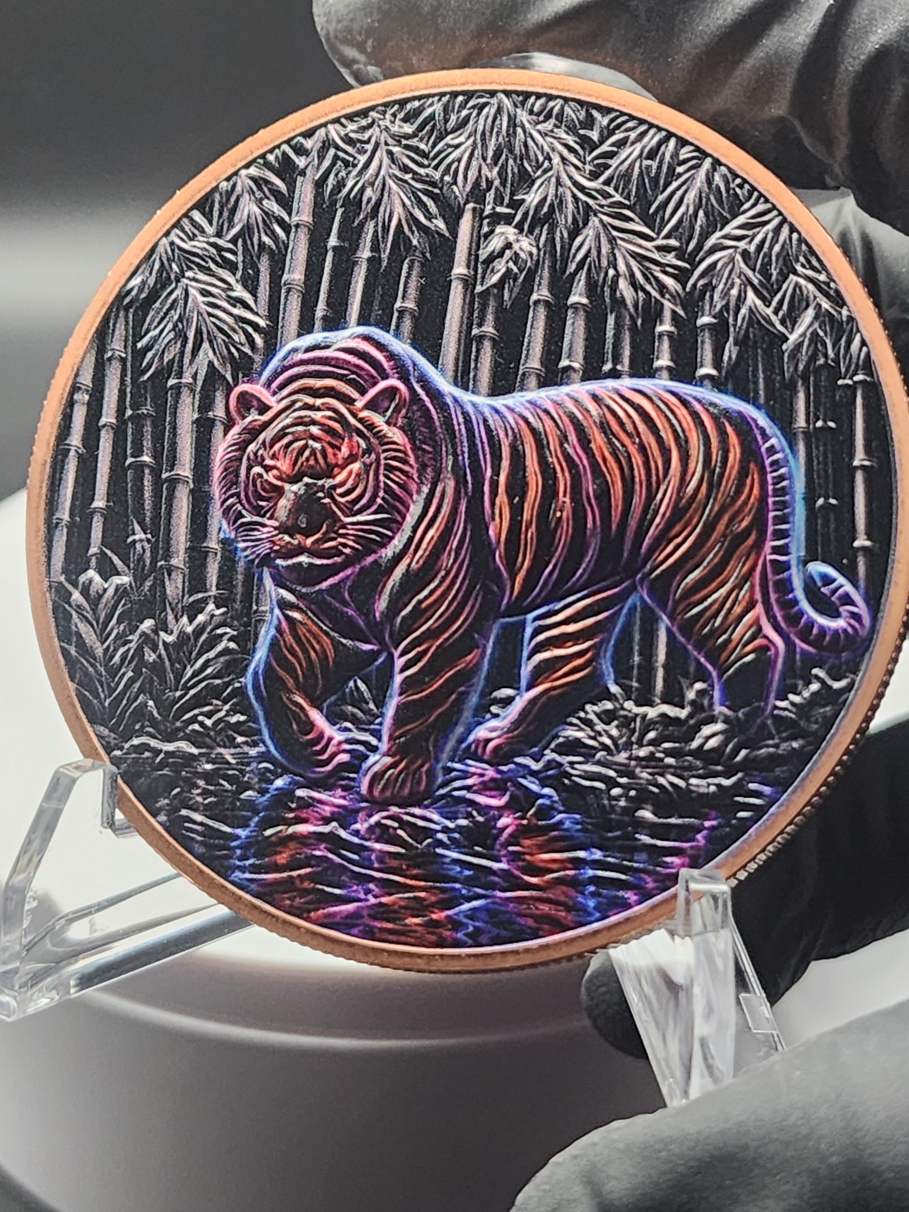 2025 Nature Tiger - TigerPunk Edition 5oz Copper Round
