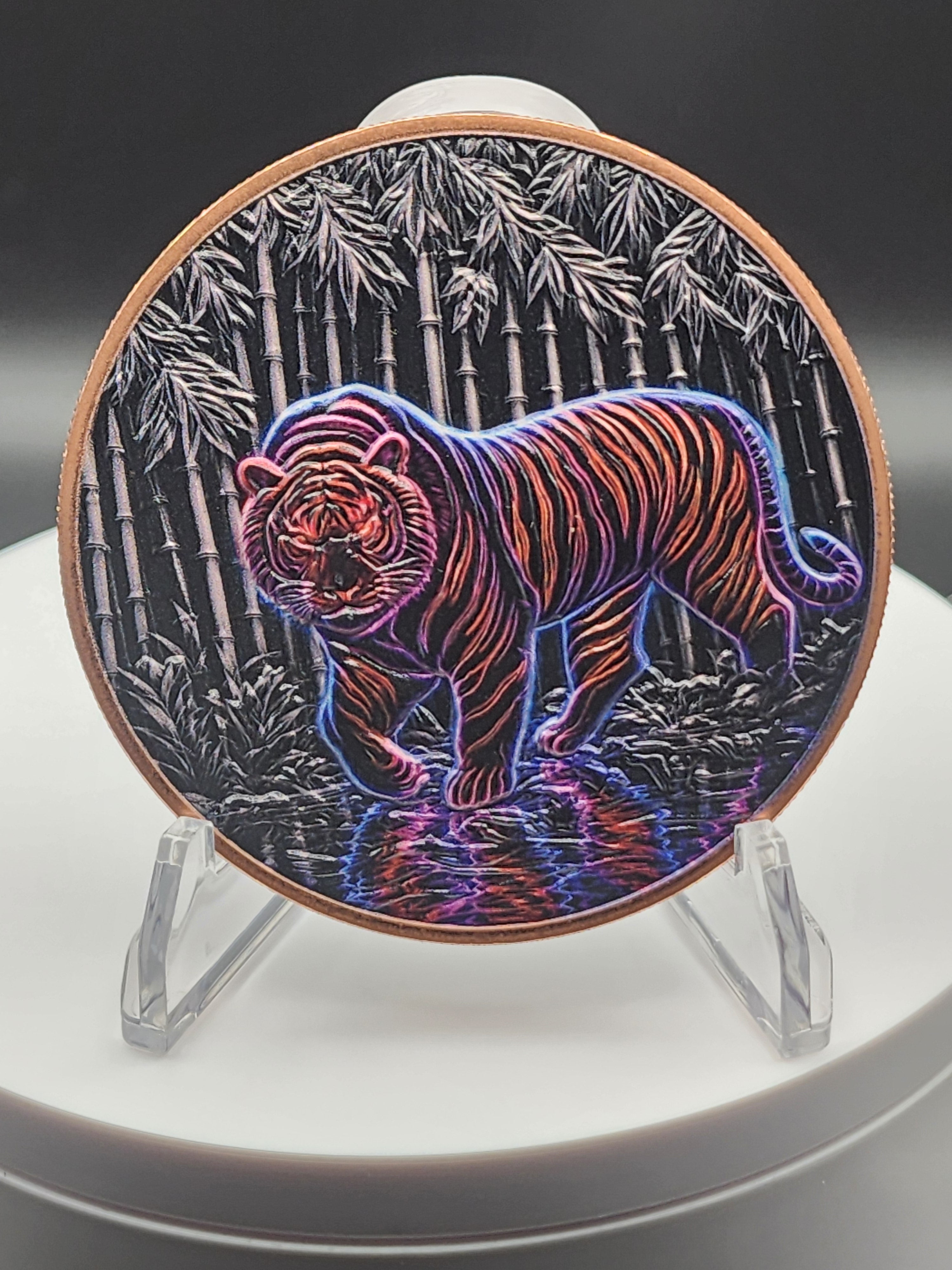 2025 Nature Tiger - TigerPunk Edition 5oz Copper Round