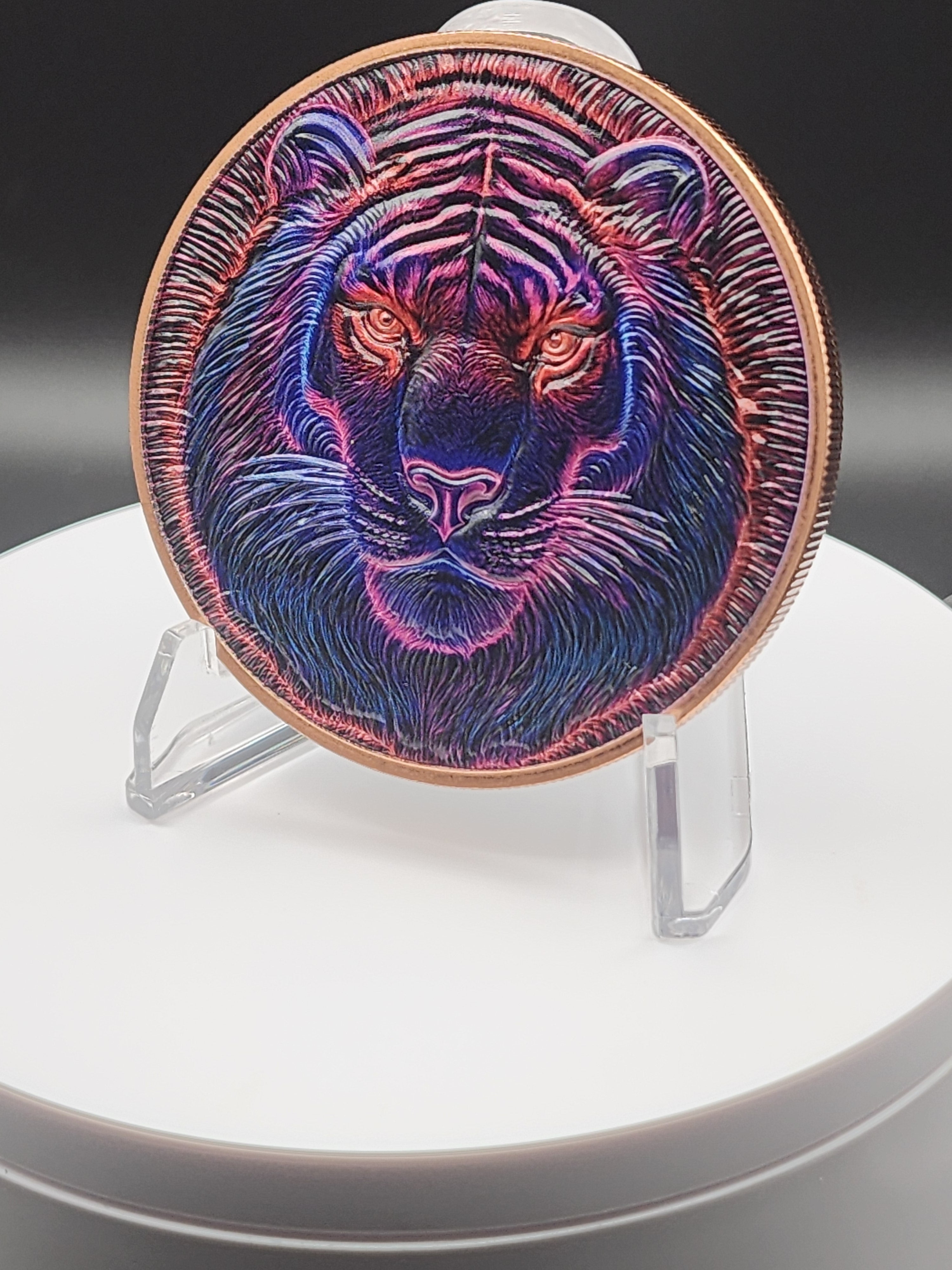 2025 Nature Tiger - TigerPunk Edition 5oz Copper Round