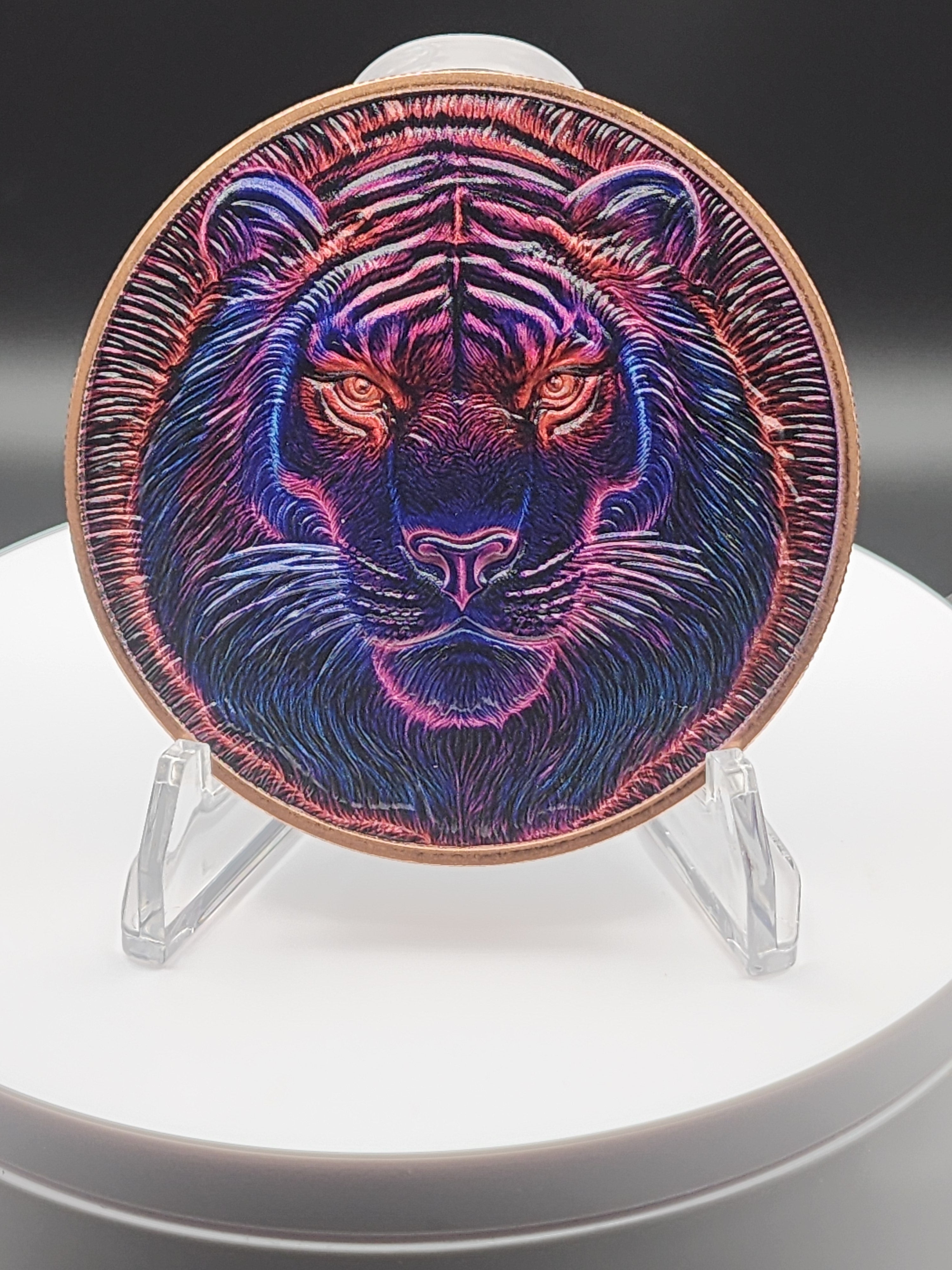 2025 Nature Tiger - TigerPunk Edition 5oz Copper Round