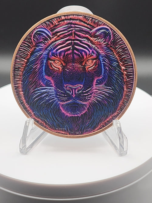 2025 Nature Tiger - TigerPunk Edition 5oz Copper Round
