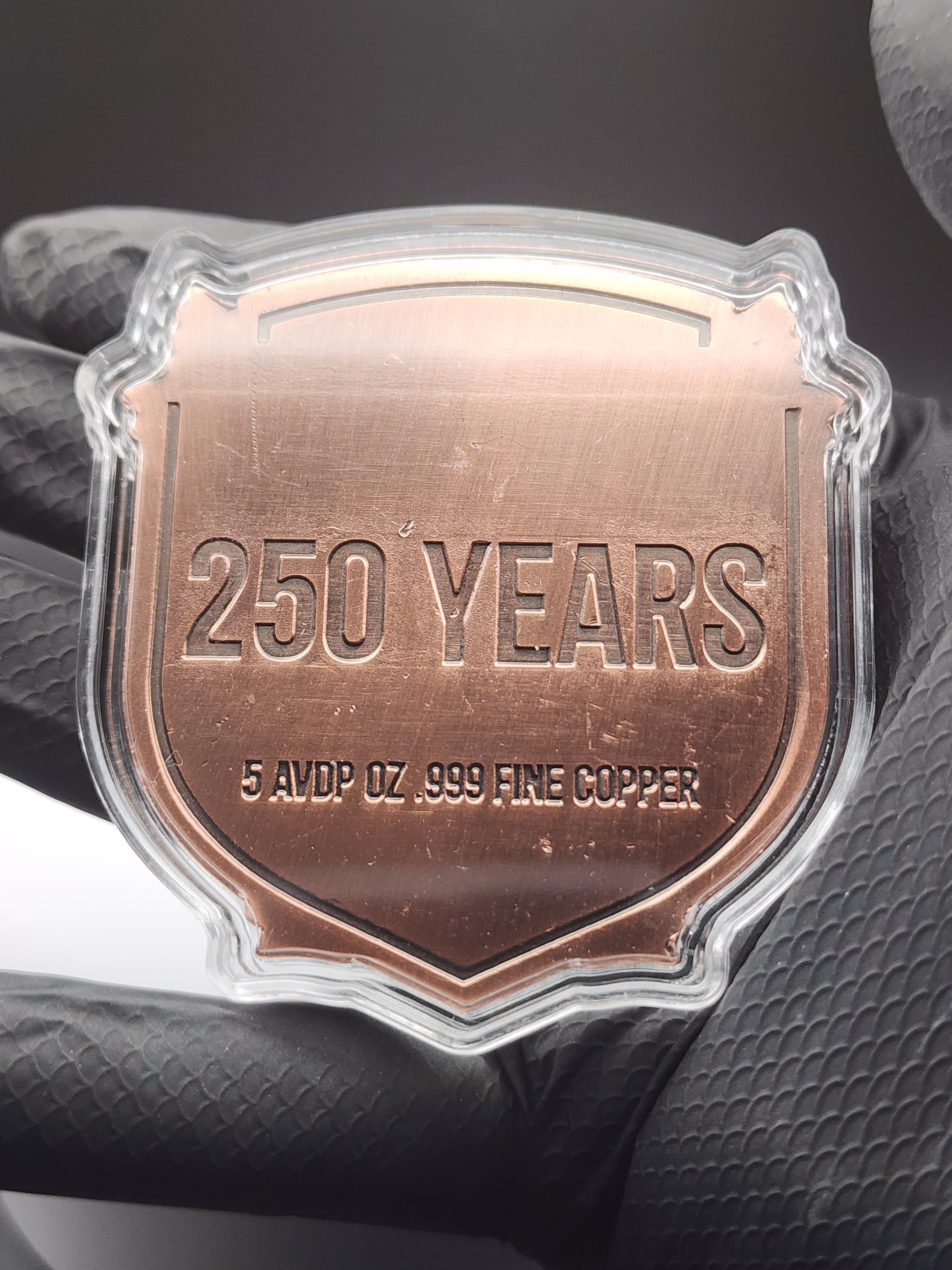 2026 Three Pillars 250 Years of American Independence 5oz .999 Copper Bar