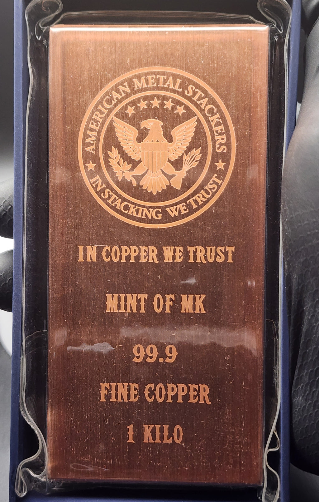 Mint of MK Kilo Copper Bar