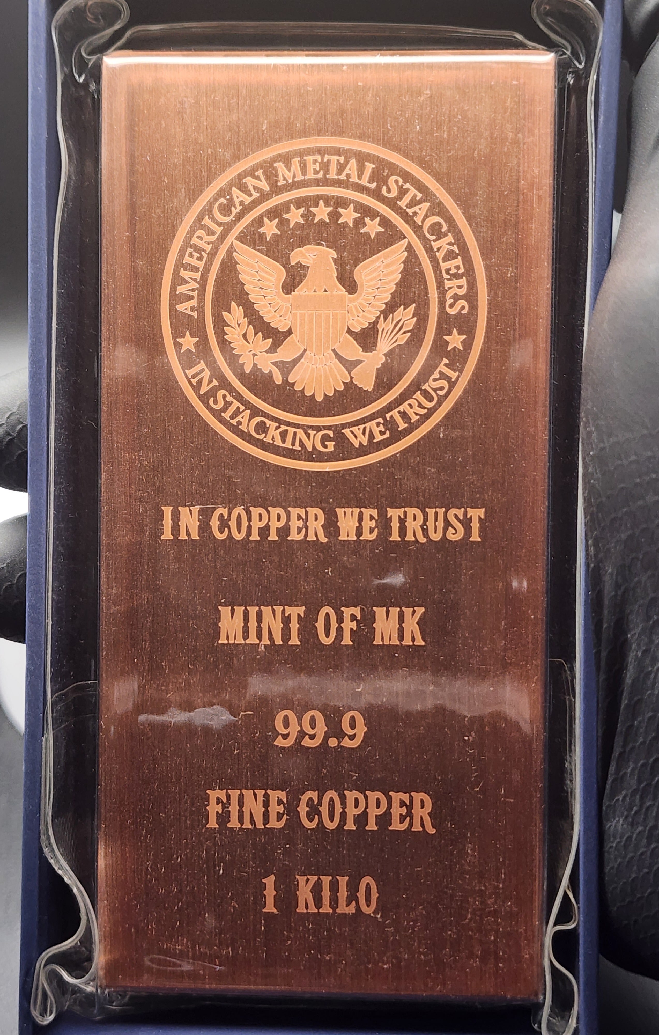 Mint of MK Kilo Copper Bar