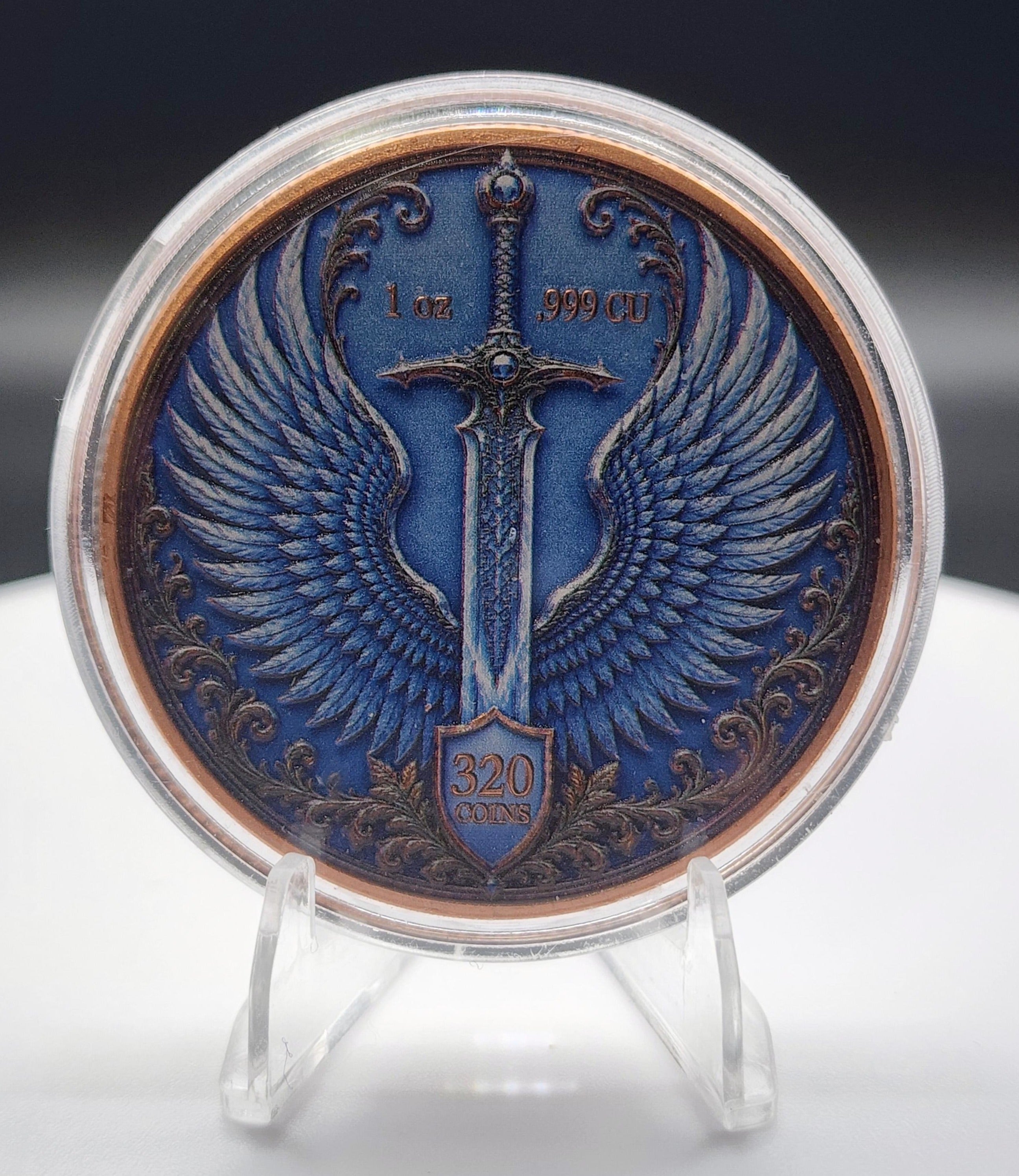 Fire and Ice Libertad Tribute Set 2x1oz Copper Rounds