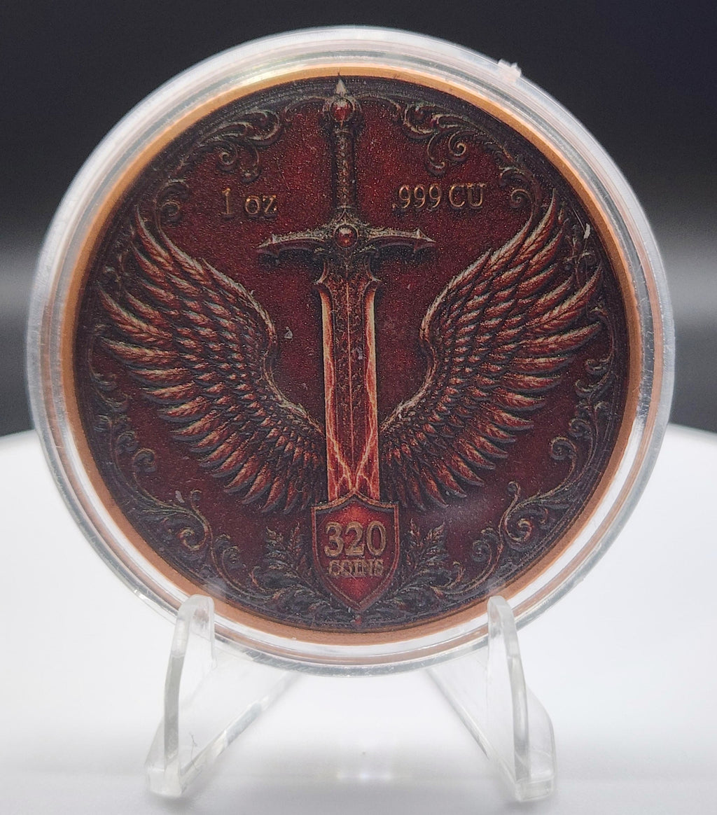 Fire and Ice Libertad Tribute Set 2x1oz Copper Rounds