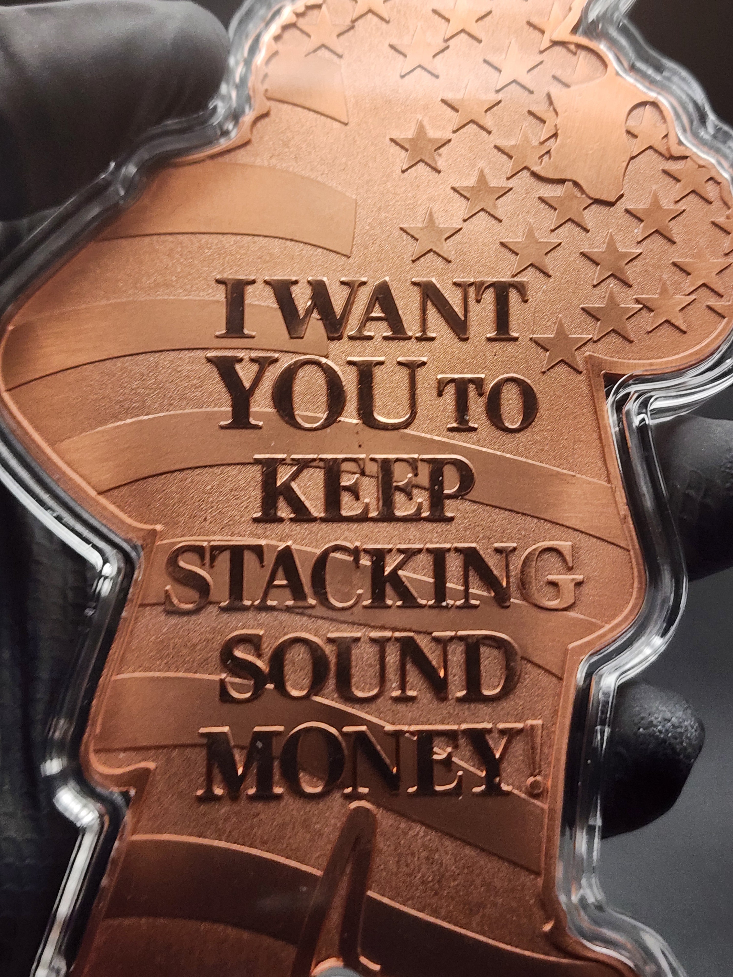 250th Liberty Bear 10oz Copper Bar (500 Mintage)