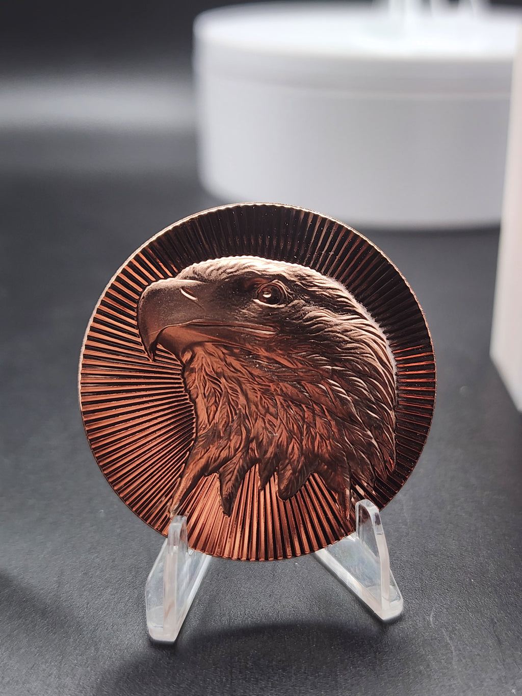 Scottsdale Eagle Stackers 1oz Copper Rounds Singles