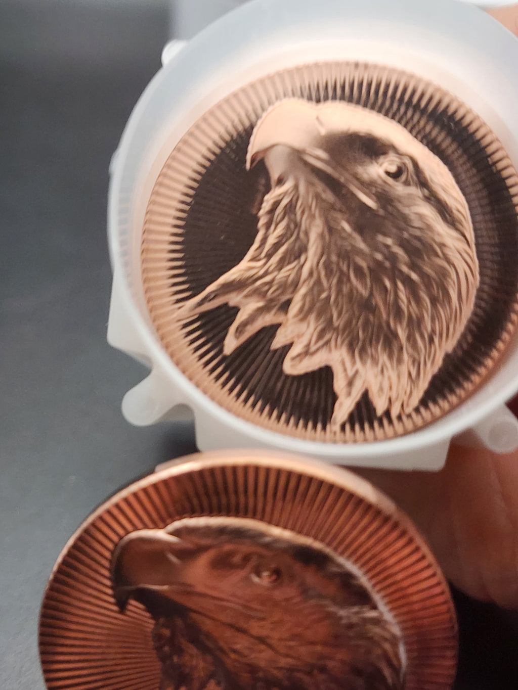 Scottsdale Eagle Stackers 1oz Copper Rounds Singles