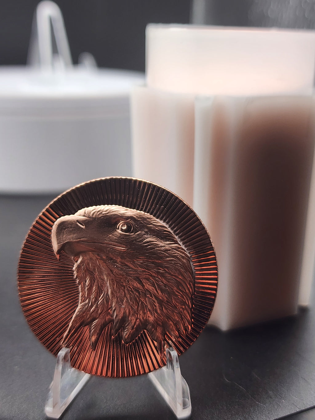 Scottsdale Eagle Stackers 1oz Copper Rounds Singles