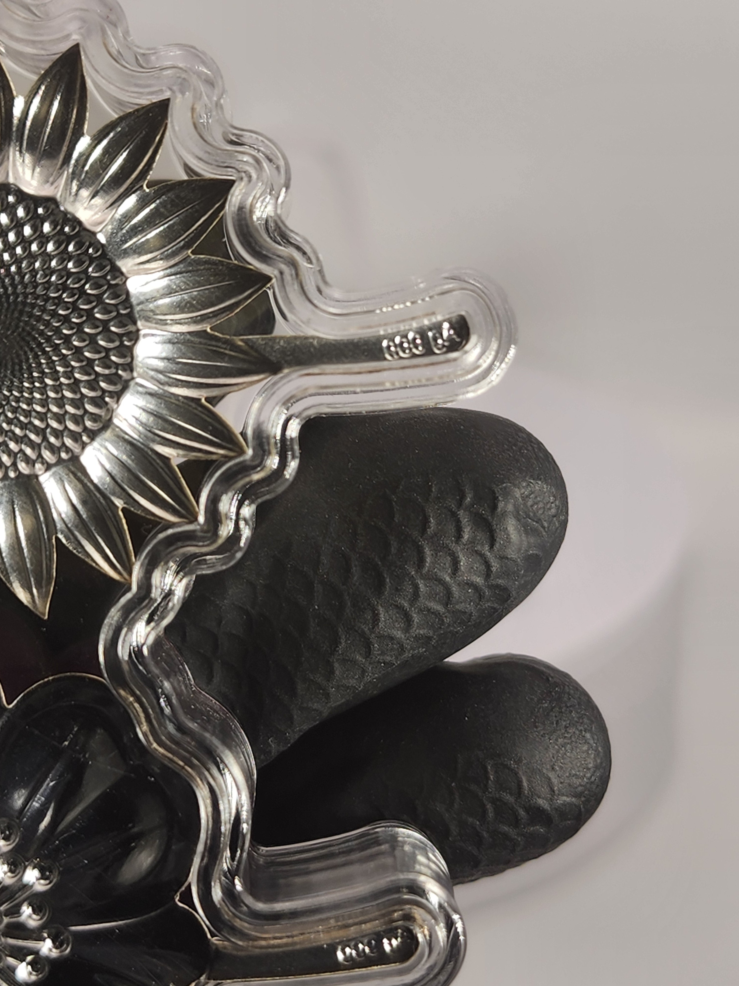 2026 Nature’s Brass Pollinators & Flowers 6 grams .999 Colorized Silver