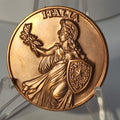 The First Italian 1 oz Copper Round