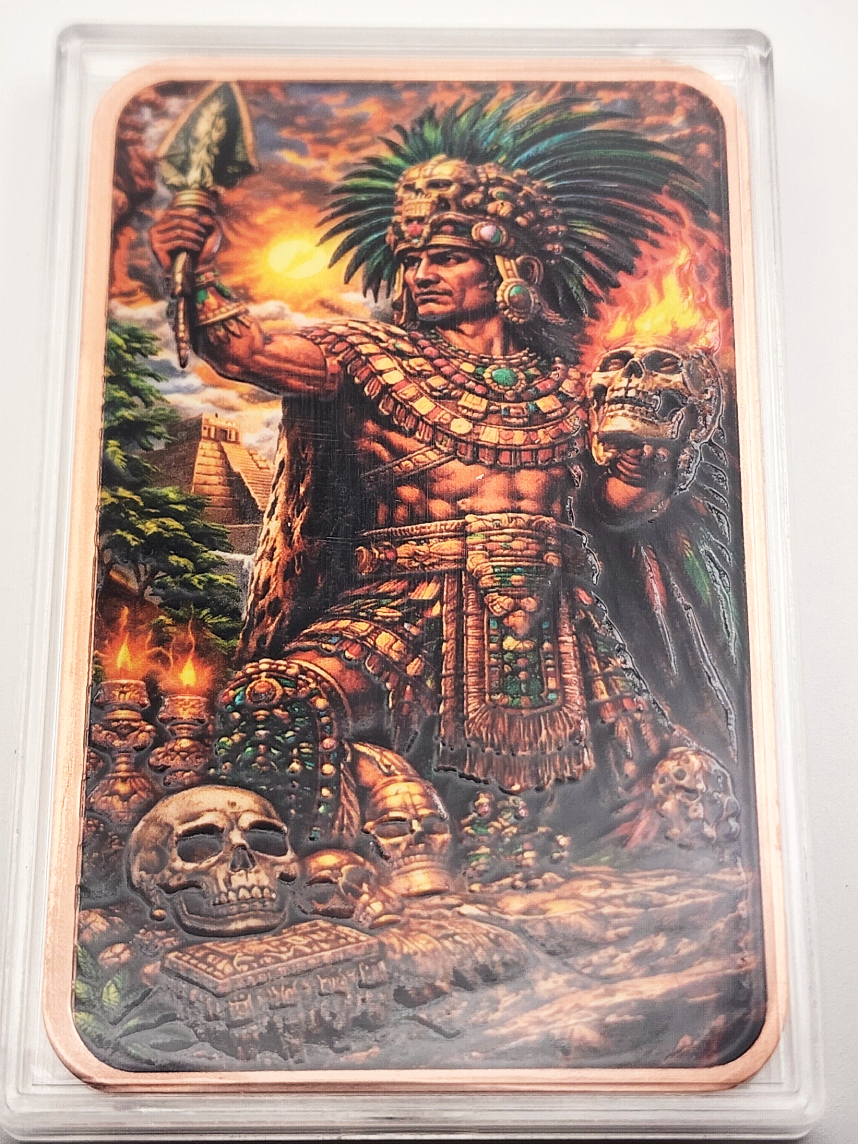 Aztec Ritual 5 oz Copper Bar